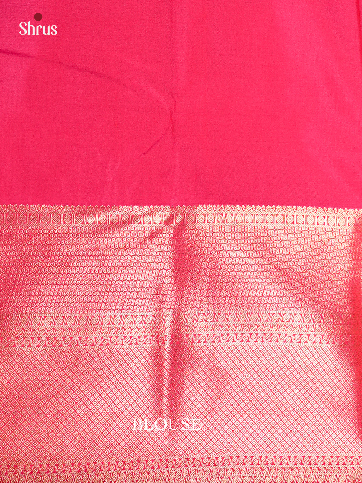 Semi Kanchipuram Saree - EBS16183 - Shop on Shrus.com