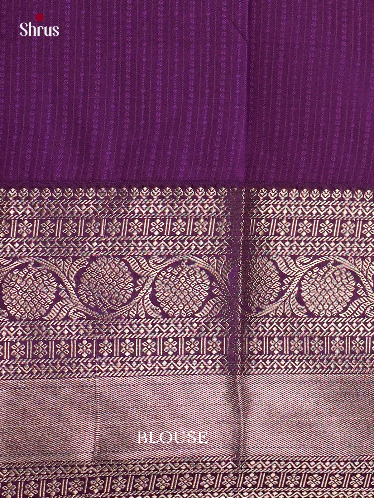EBS16251 - Semi Kanchipuram Saree - Shop on Shrus.com