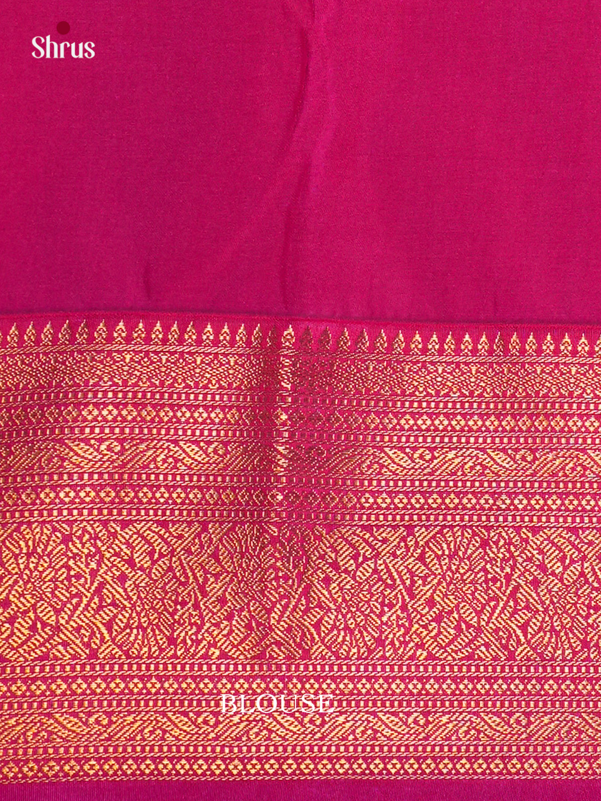 EBS16276 - Semi Kanchipuram Saree - Shop on Shrus.com