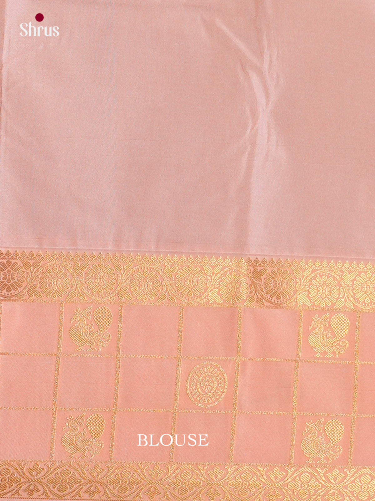 EBS16298 - Semi Kanchipuram Saree - Shop on Shrus.com