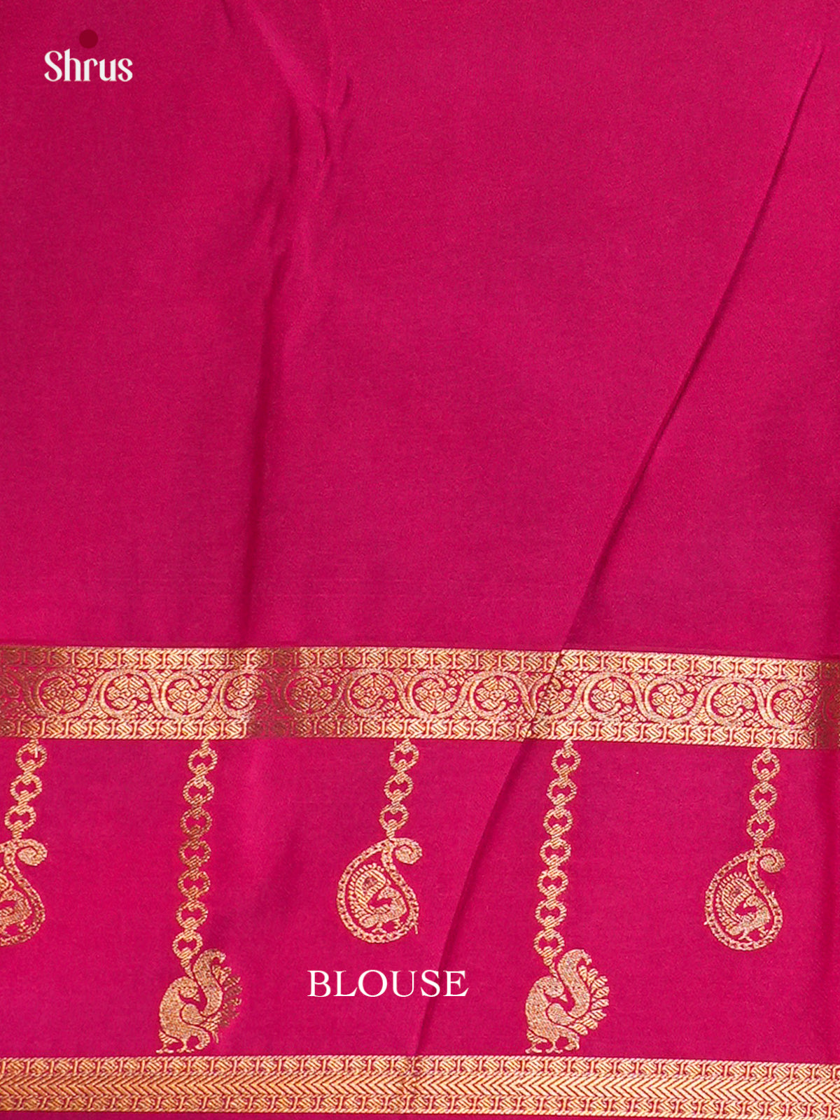 EBS16299 - Semi Kanchipuram Saree - Shop on Shrus.com