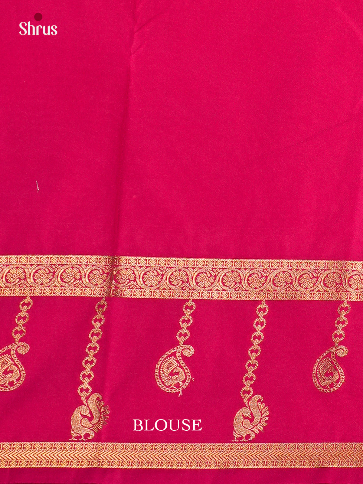EBS16303 - Semi Kanchipuram Saree - Shop on Shrus.com