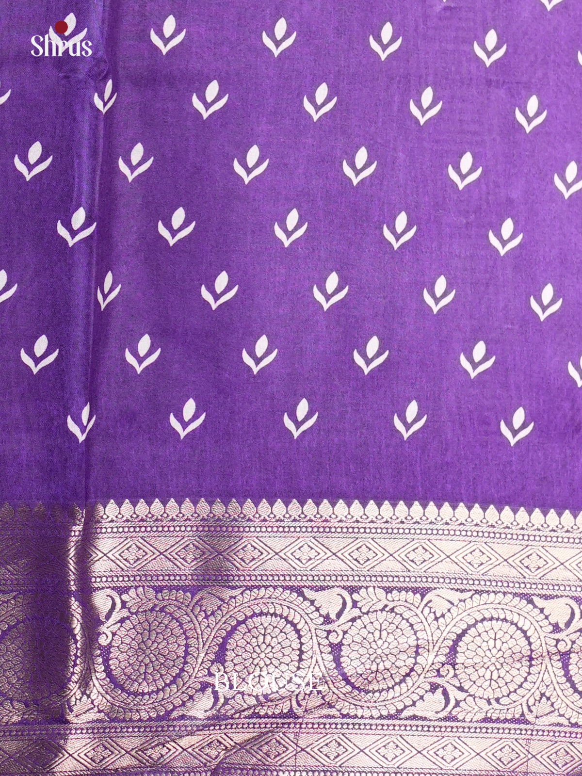EBS16386 - Semi Crepe Saree - Shop on Shrus.com