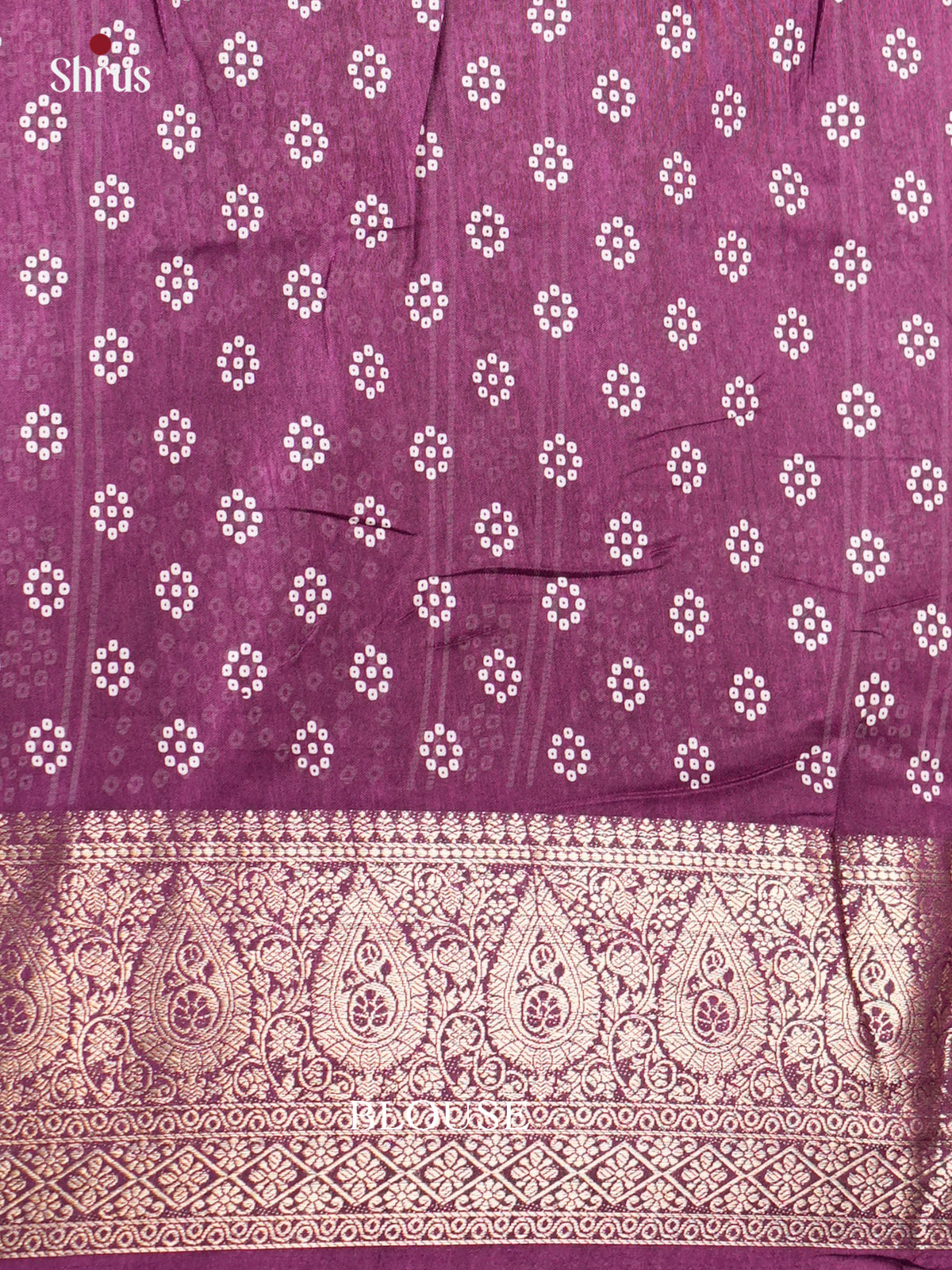 Semi Crepe Saree - EBS16396 - Shop on Shrus.com