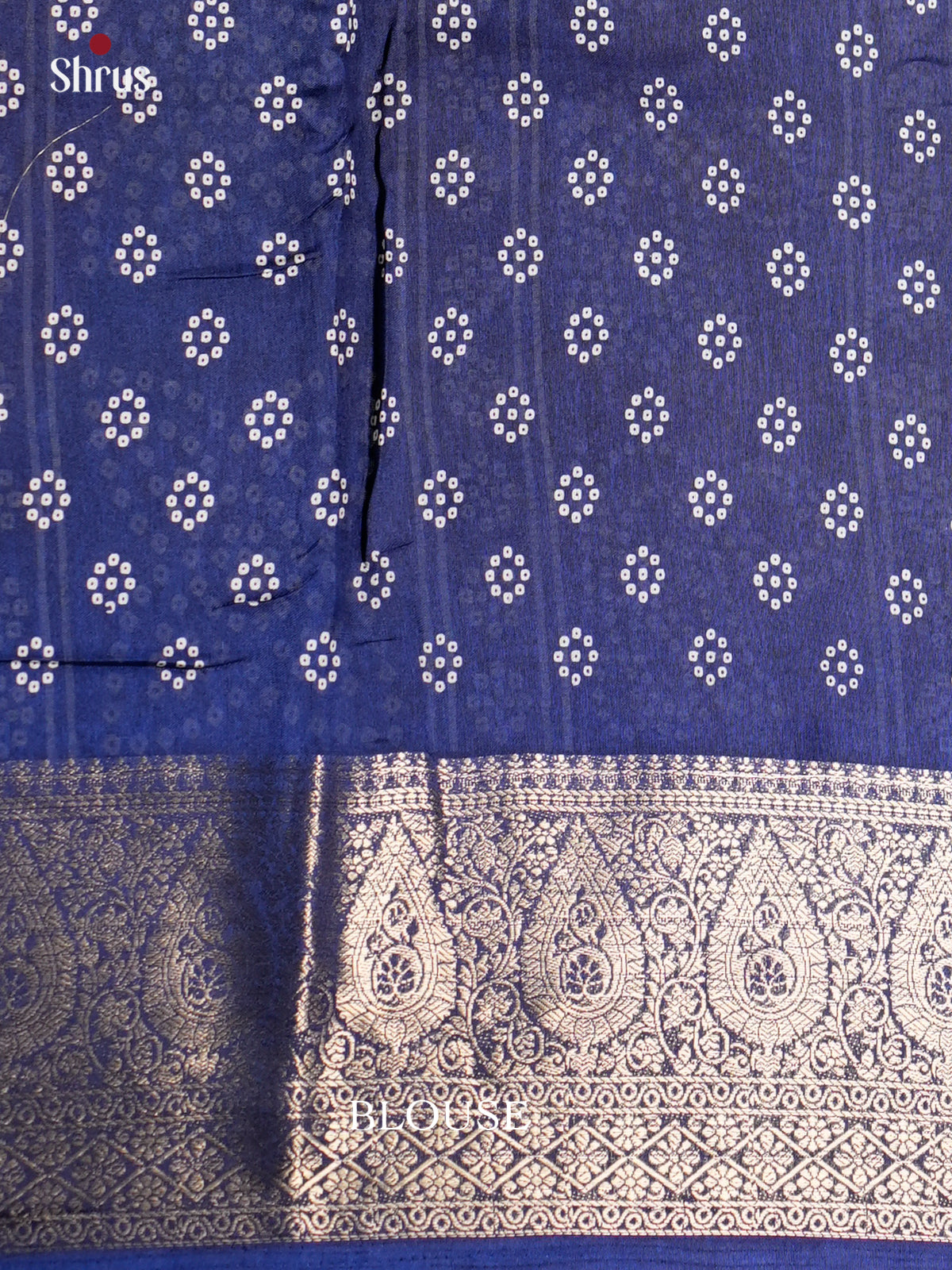 Semi Crepe Saree - EBS16397 - Shop on Shrus.com