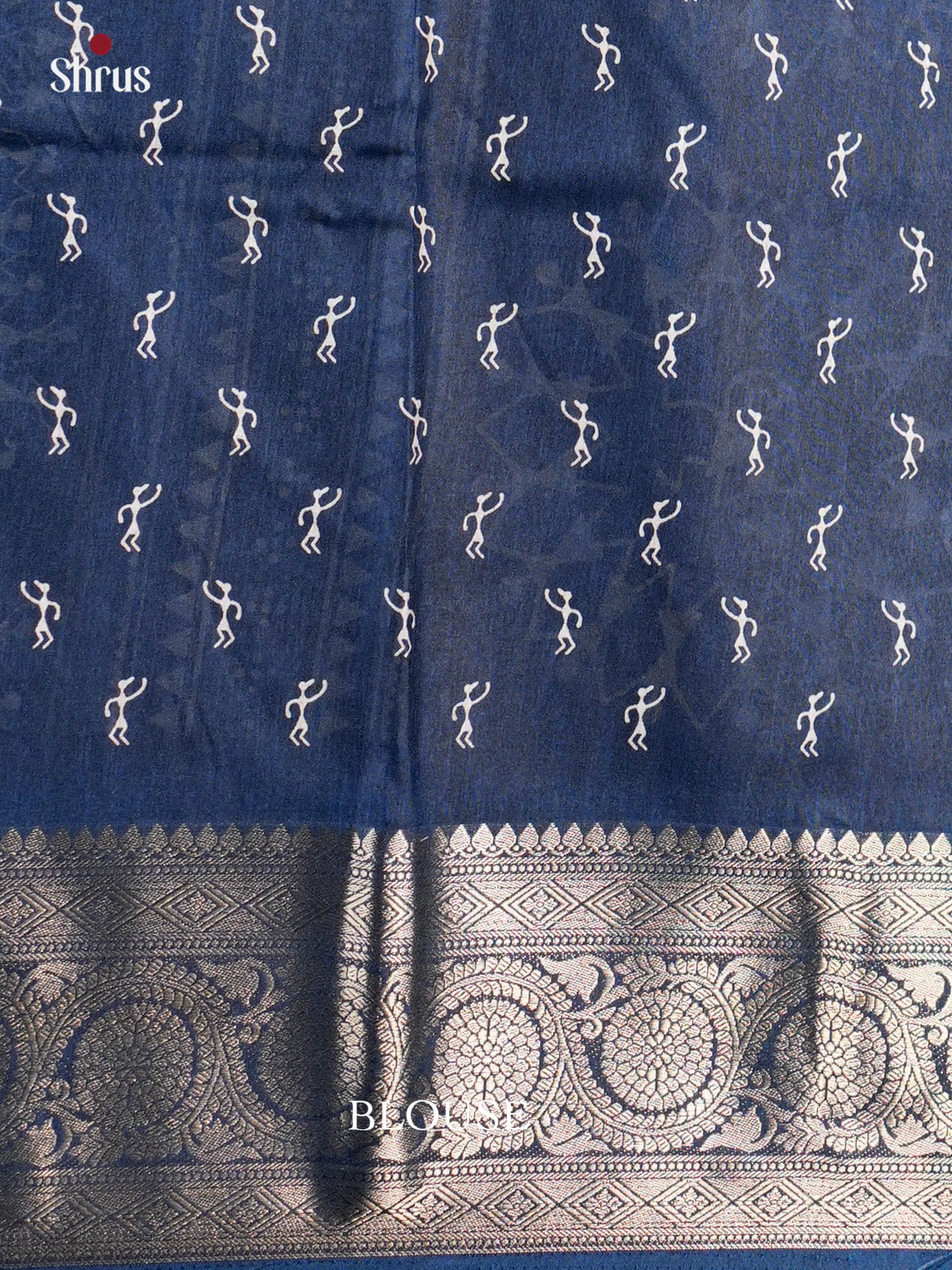 Semi Crepe Saree - EBS16402 - Shop on Shrus.com