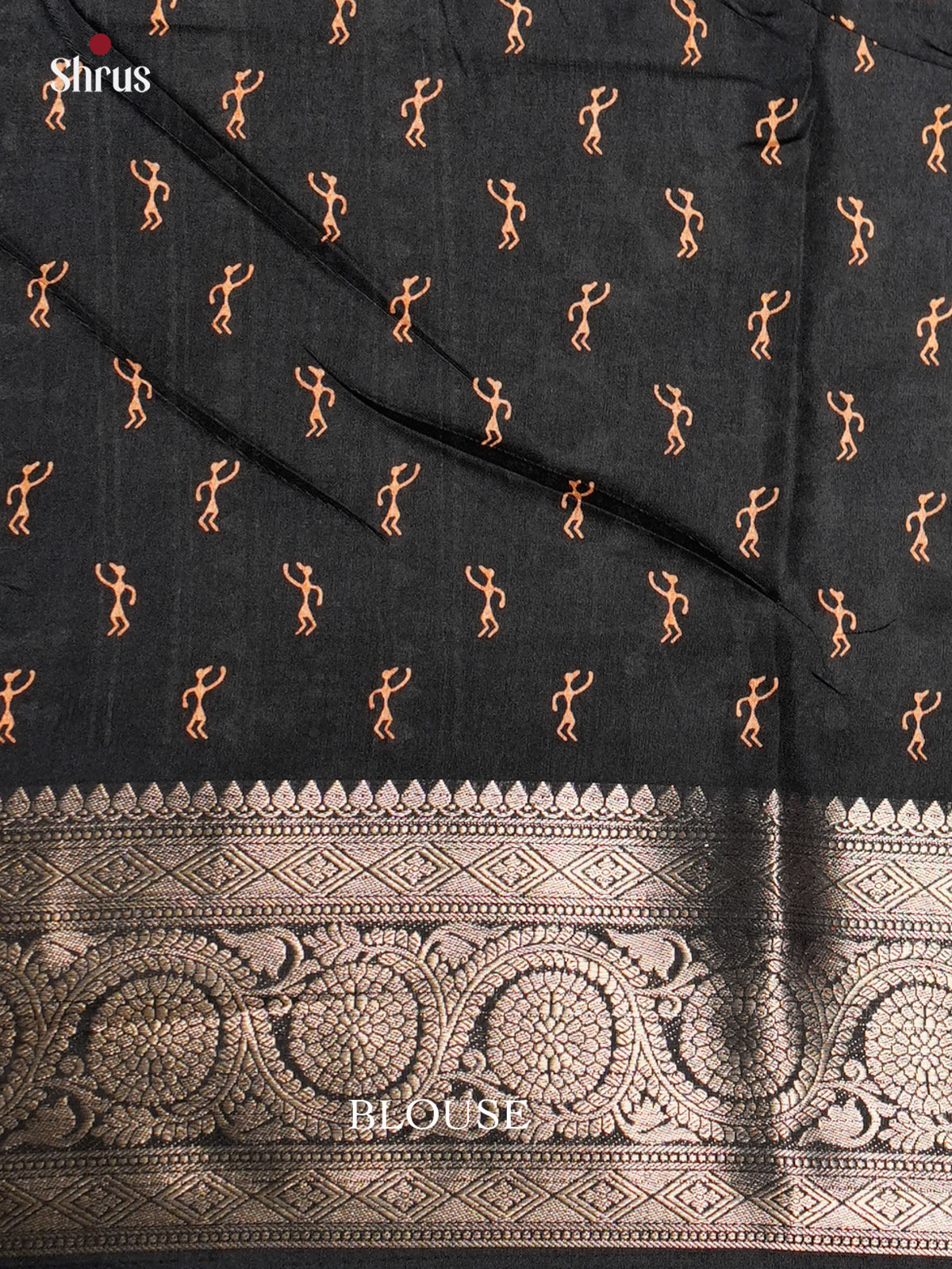 Semi Crepe Saree - EBS16403 - Shop on Shrus.com