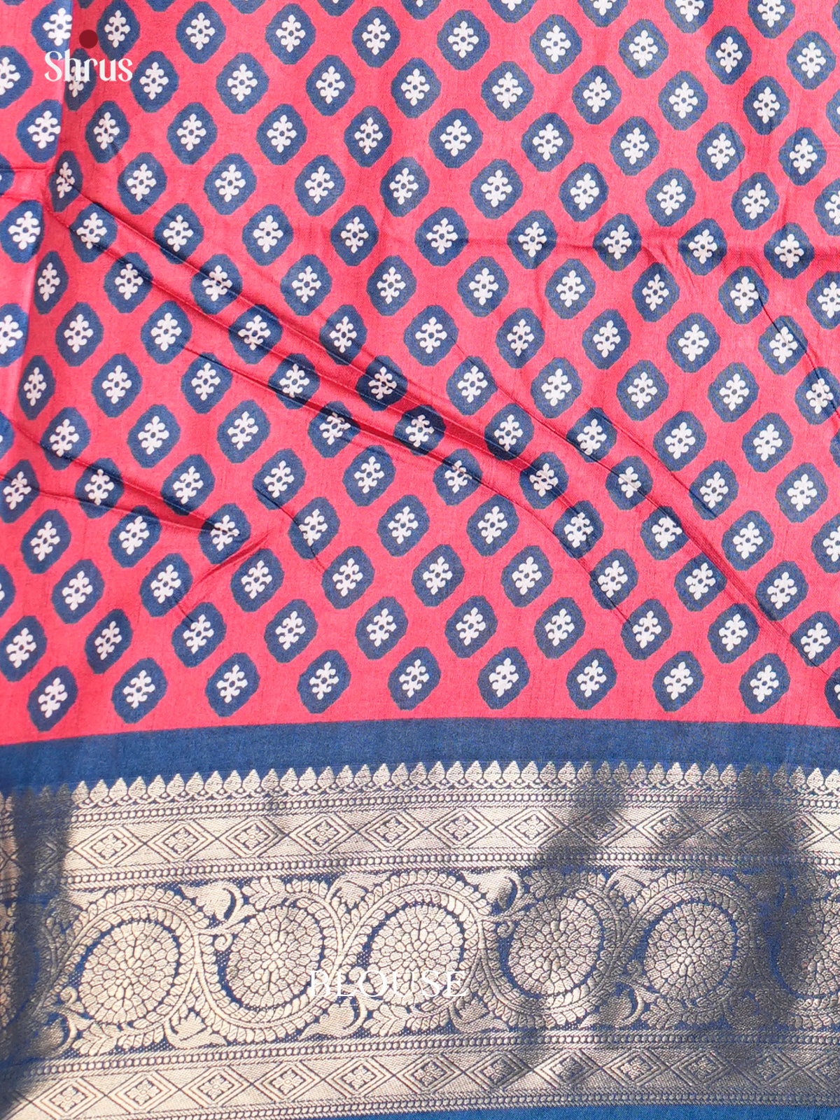 Semi Crepe Saree - EBS16478 - Shop on Shrus.com