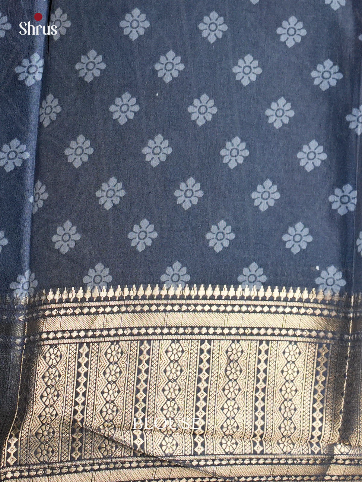 EBS16490 - Semi Crepe Saree - Shop on Shrus.com