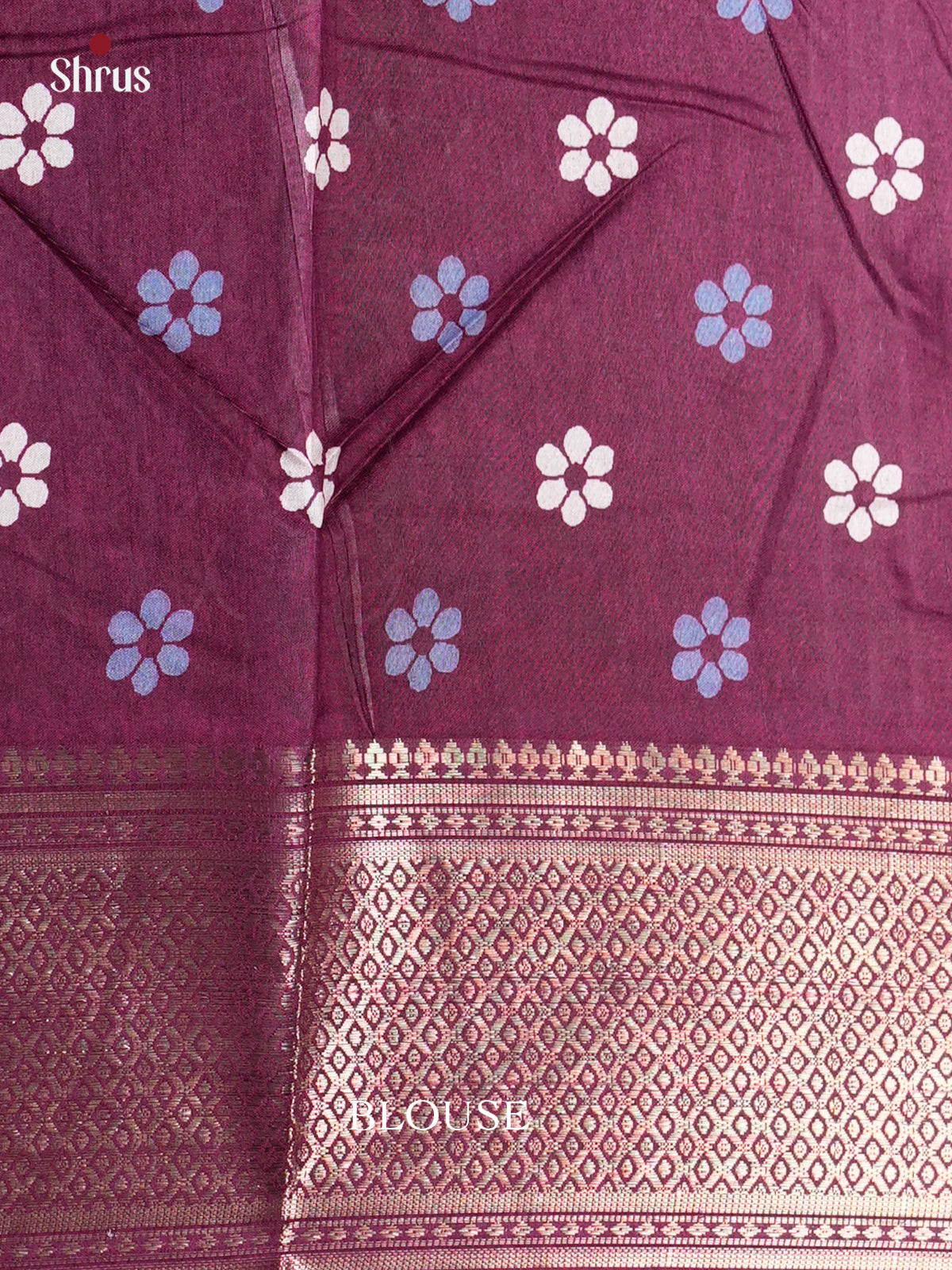 EBS16498 - Semi Crepe Saree - Shop on Shrus.com