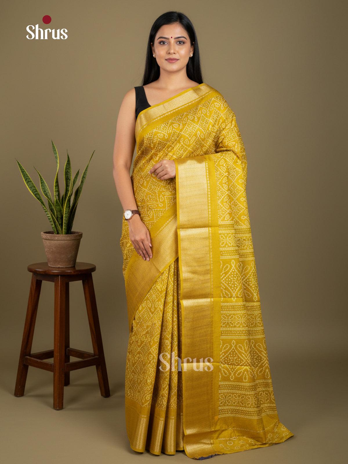 EBS16558 - Semi Crepe Saree - Shop on Shrus.com