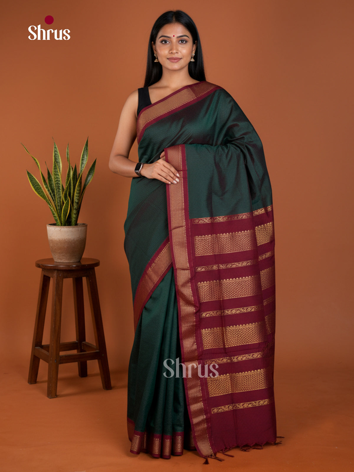 Kalyani Cotton Saree - EBS18002 - Shop on Shrus.com