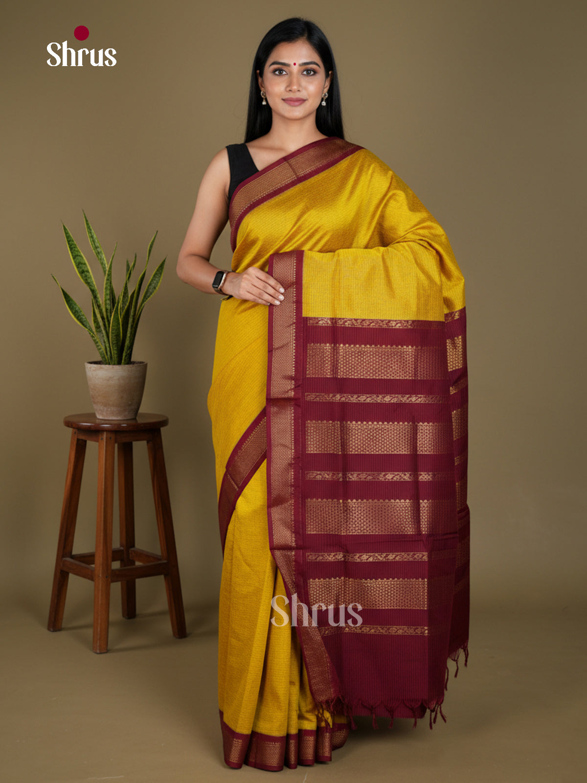 Kalyani Cotton Saree - EBS18007 - Shop on Shrus.com