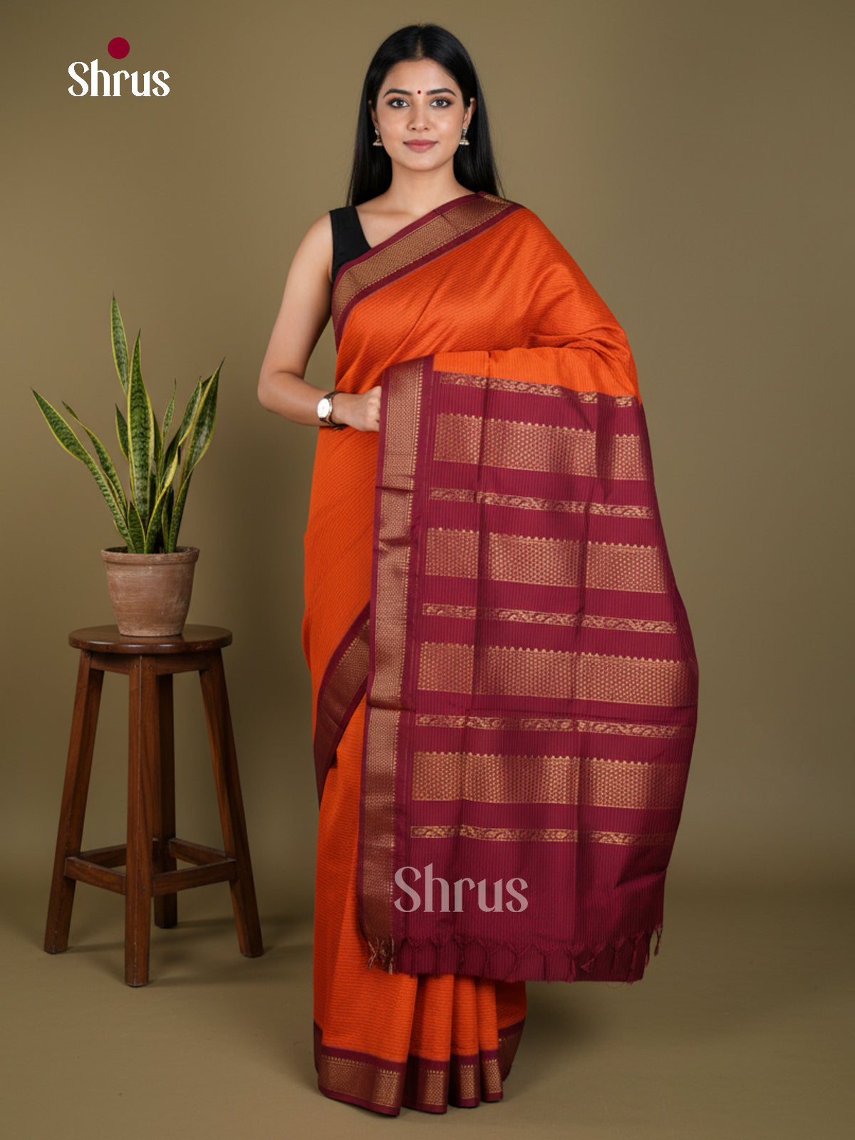 Kalyani Cotton Saree - EBS18008 - Shop on Shrus.com