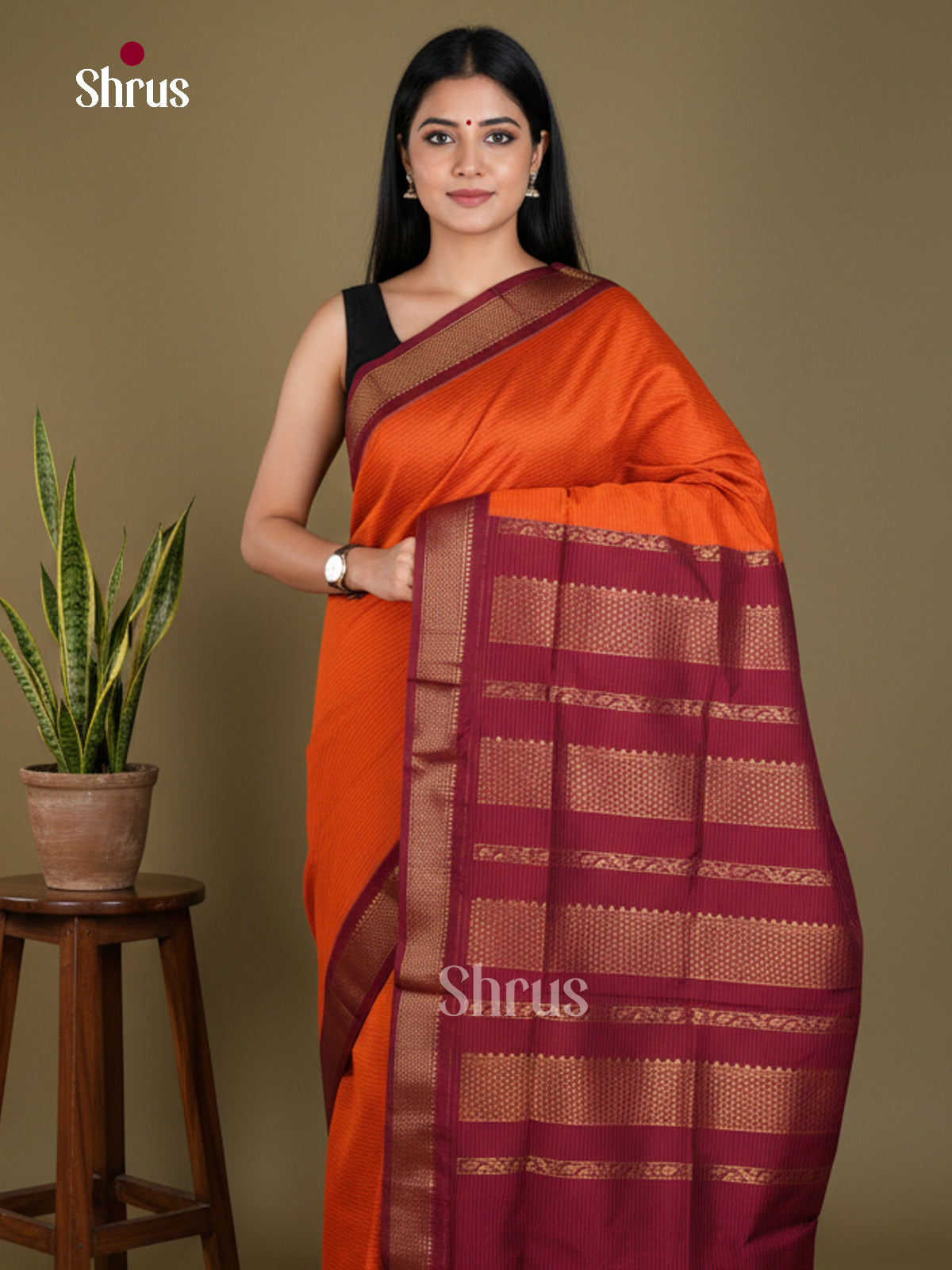 Kalyani Cotton Saree - EBS18008 - Shop on Shrus.com