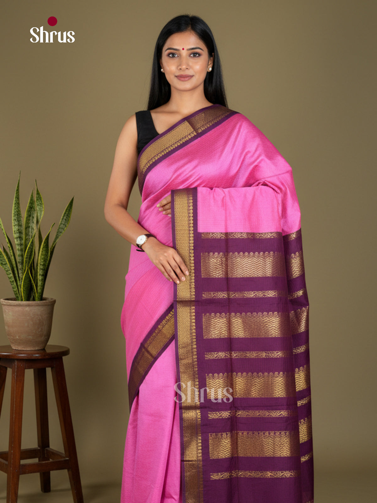 Kalyani Cotton Saree - EBS18009 - Shop on Shrus.com