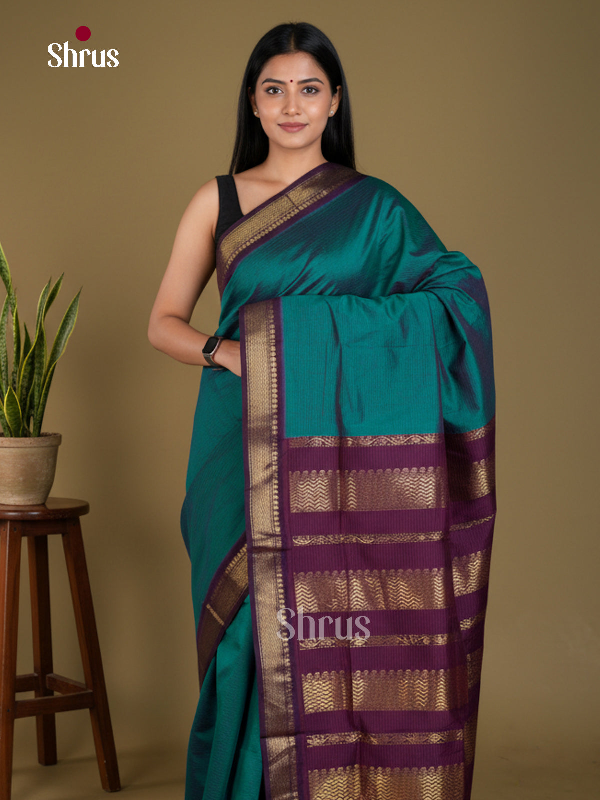 Kalyani Cotton Saree - EBS18011 - Shop on Shrus.com
