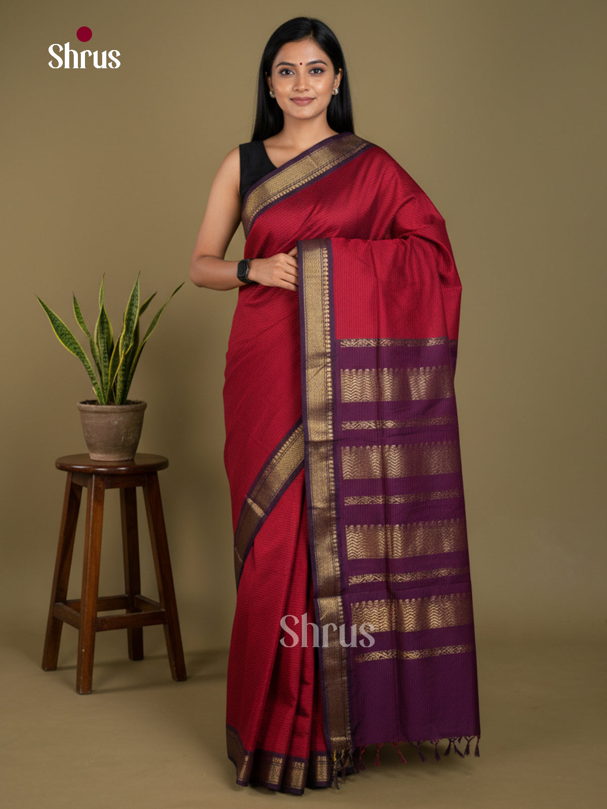 Kalyani Cotton Saree - EBS18012 - Shop on Shrus.com