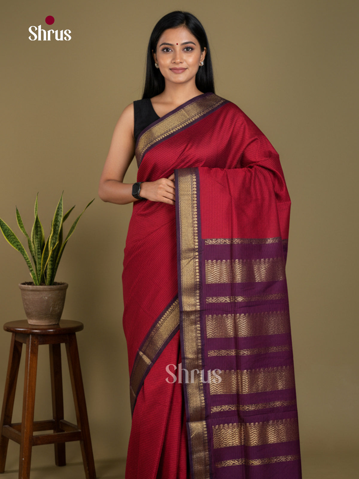 Kalyani Cotton Saree - EBS18012 - Shop on Shrus.com