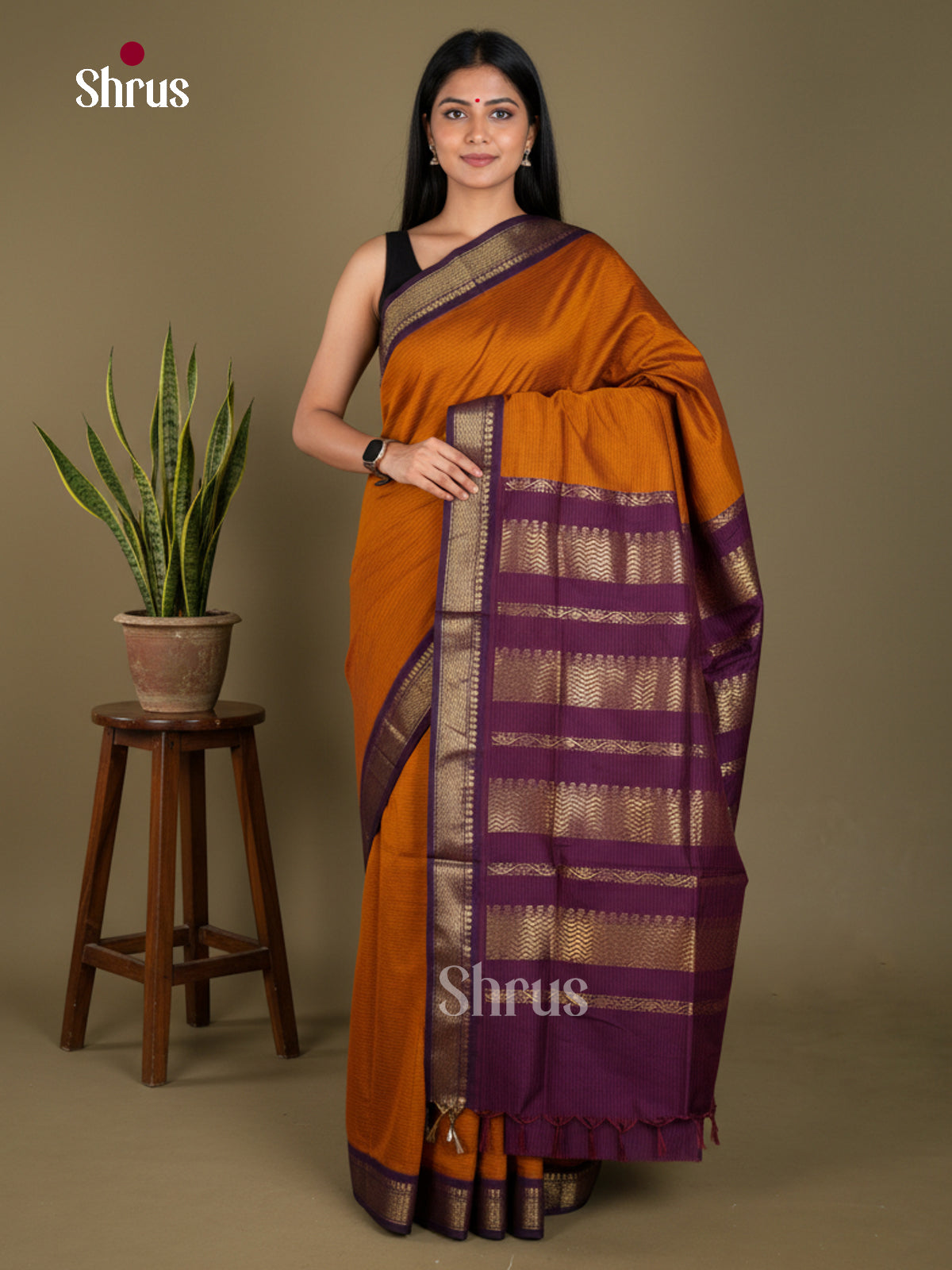 Kalyani Cotton Saree - EBS18013 - Shop on Shrus.com