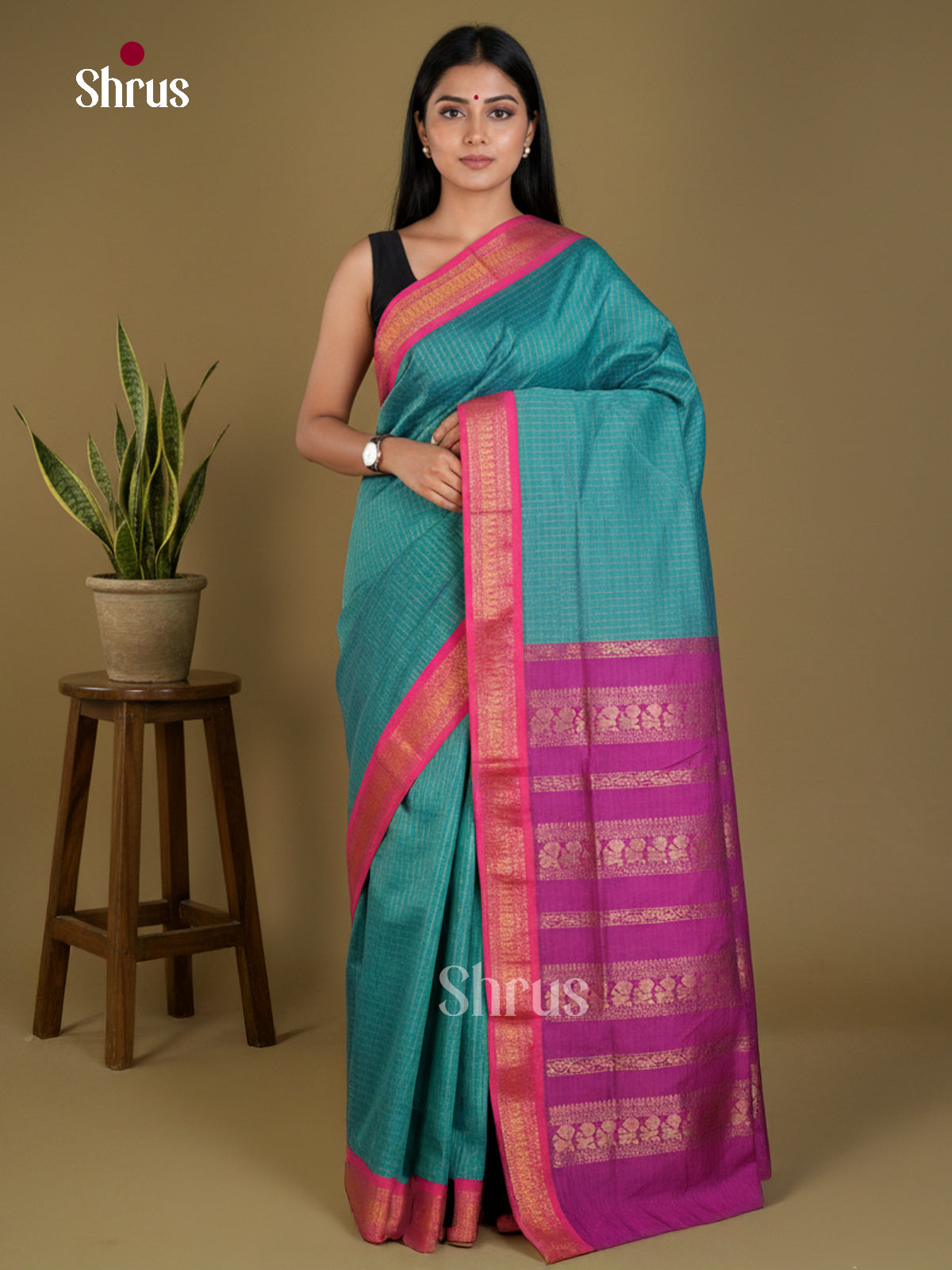 Kalyani Cotton Saree - EBS18031 - Shop on Shrus.com