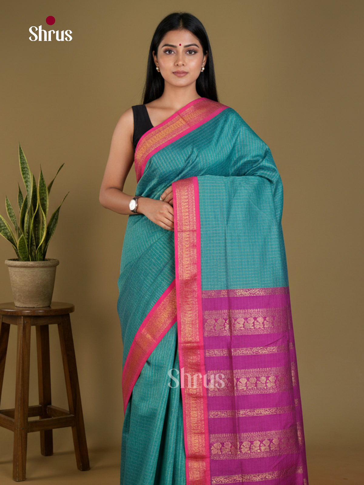 Kalyani Cotton Saree - EBS18031 - Shop on Shrus.com