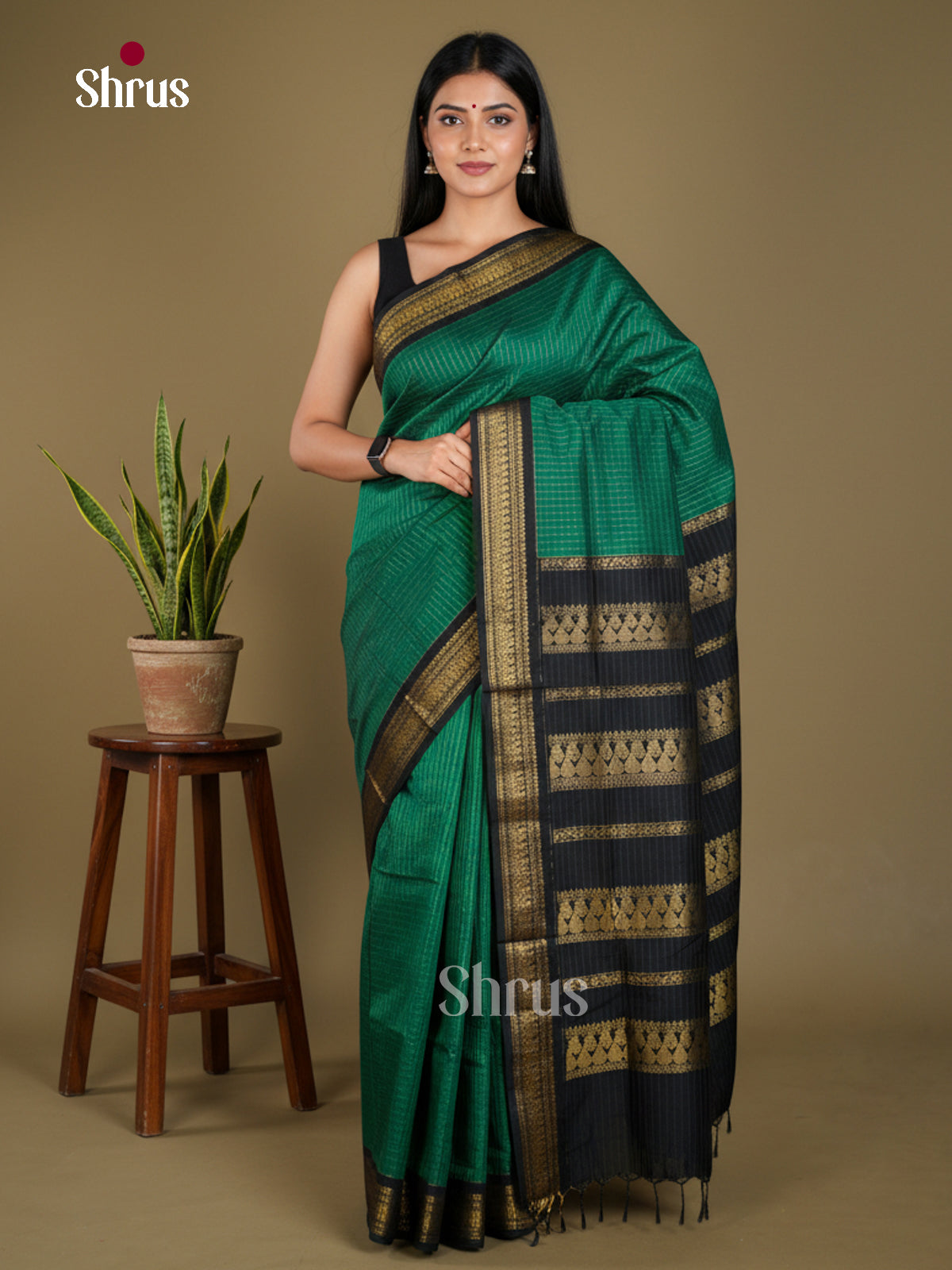 Kalyani Cotton Saree - EBS18035 - Shop on Shrus.com
