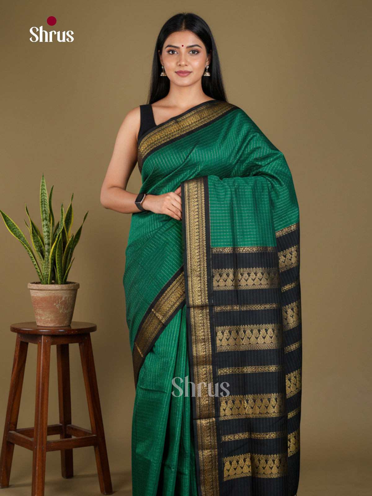 Kalyani Cotton Saree - EBS18035 - Shop on Shrus.com