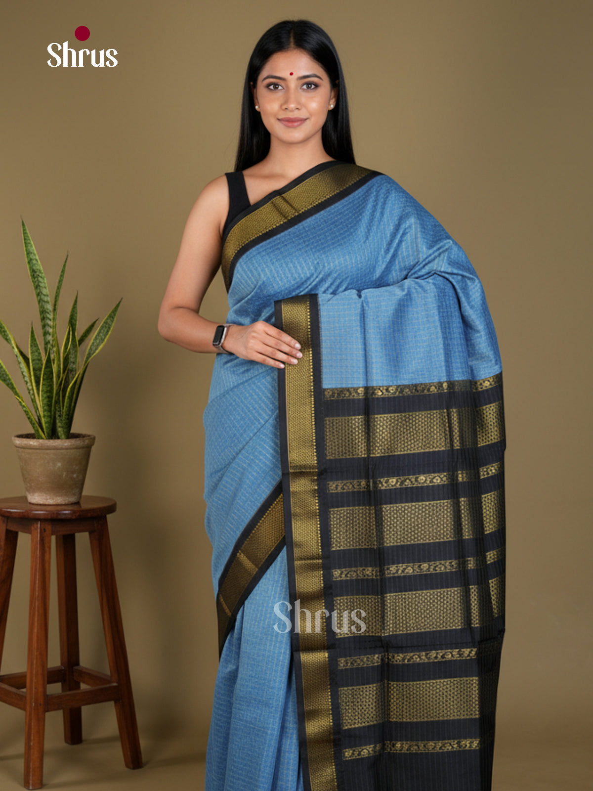 Kalyani Cotton Saree - EBS18036 - Shop on Shrus.com