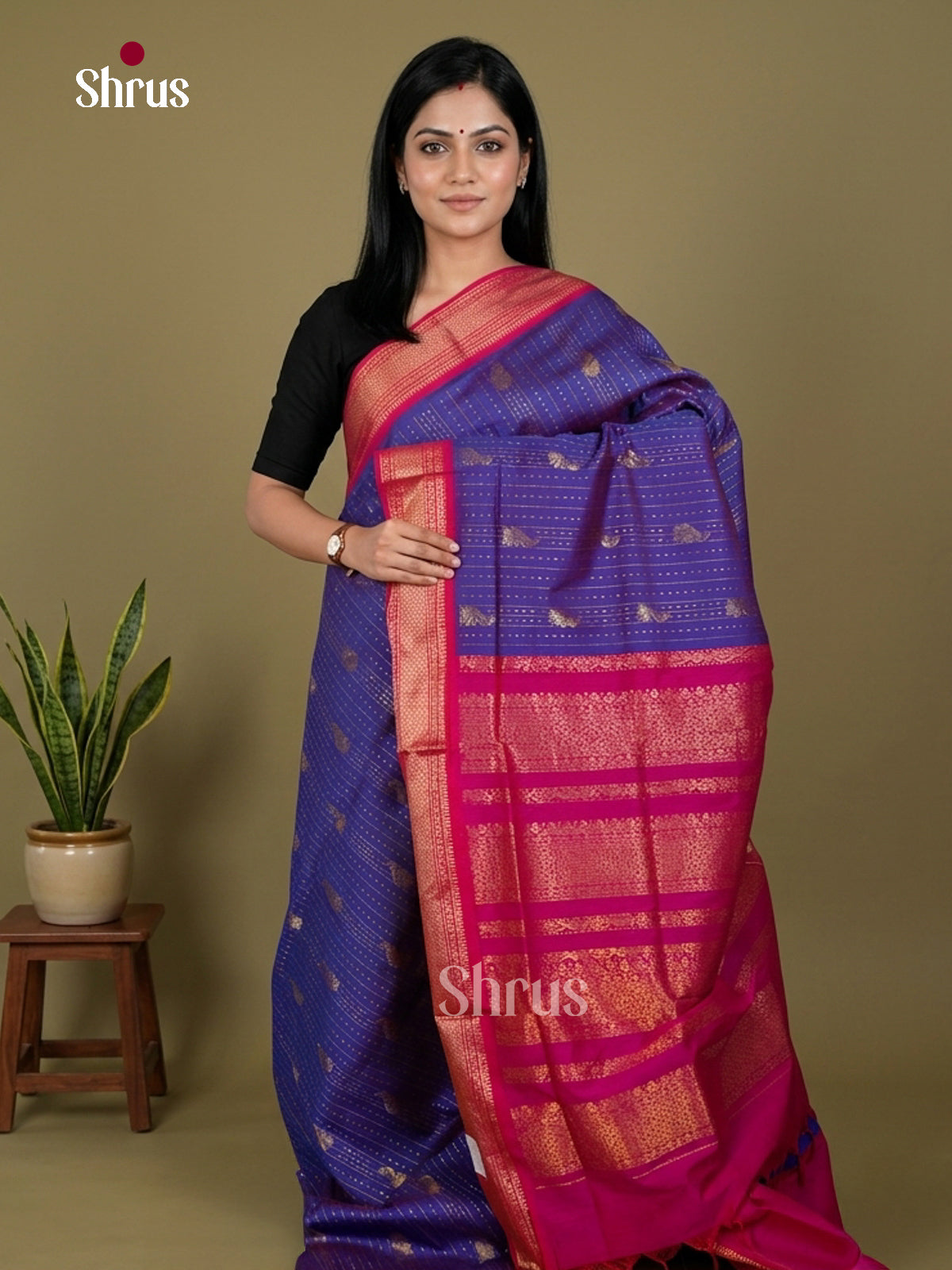 Kalyani Cotton Saree - EBS18039 - Shop on Shrus.com
