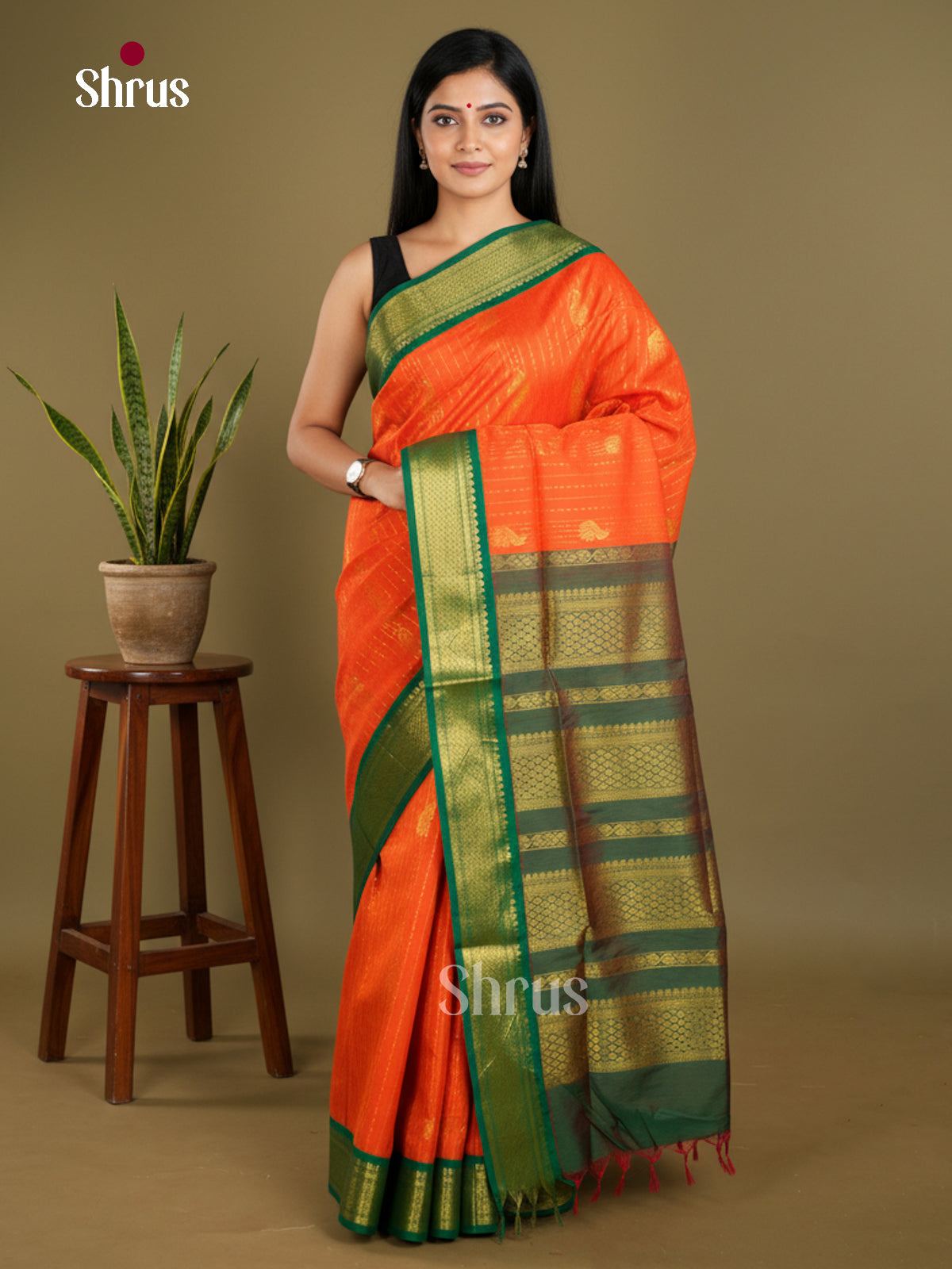 Kalyani Cotton Saree - EBS18049 - Shop on Shrus.com