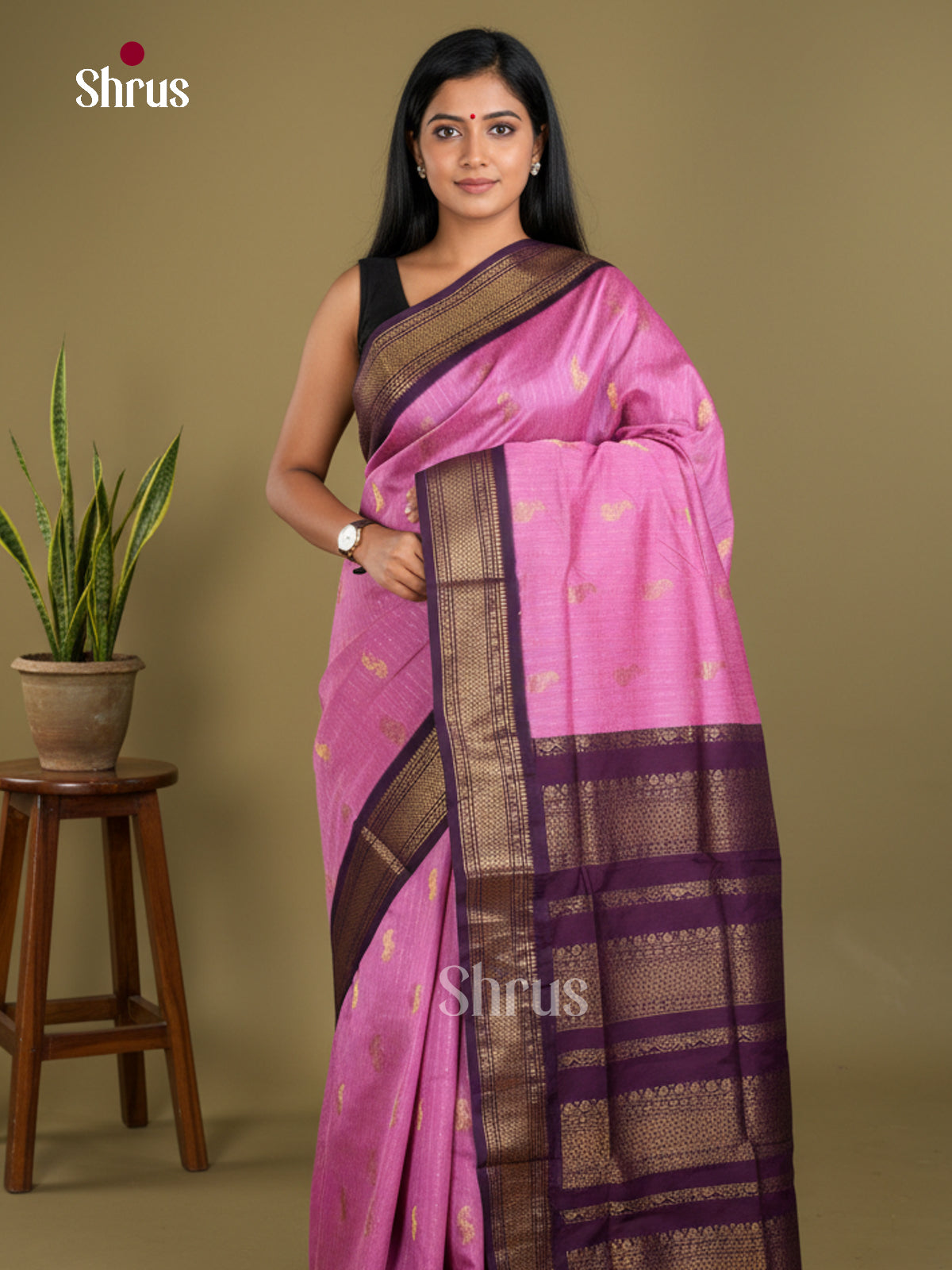 Kalyani Cotton Saree - EBS18050 - Shop on Shrus.com
