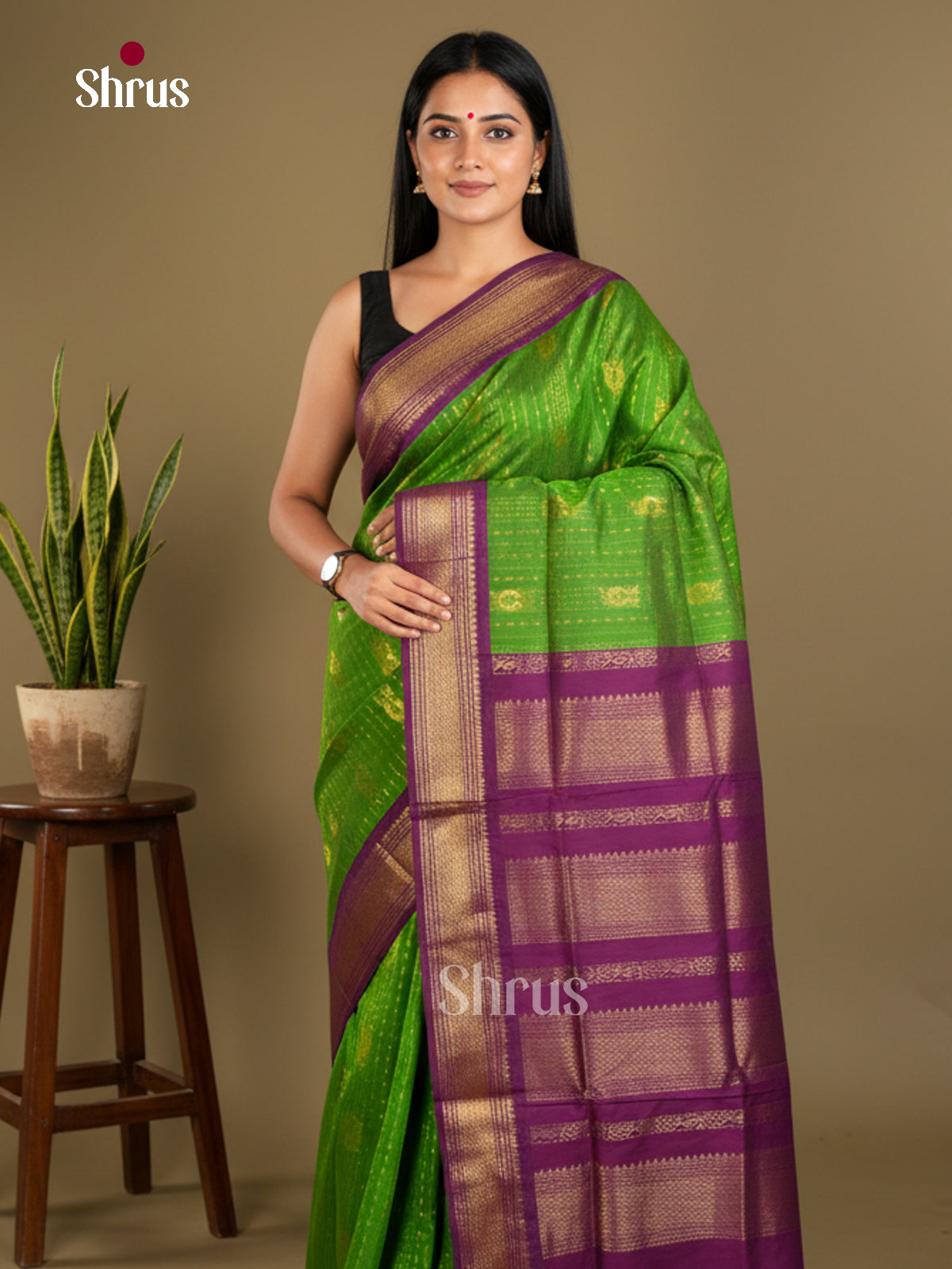 Kalyani Cotton Saree - EBS18054 - Shop on Shrus.com