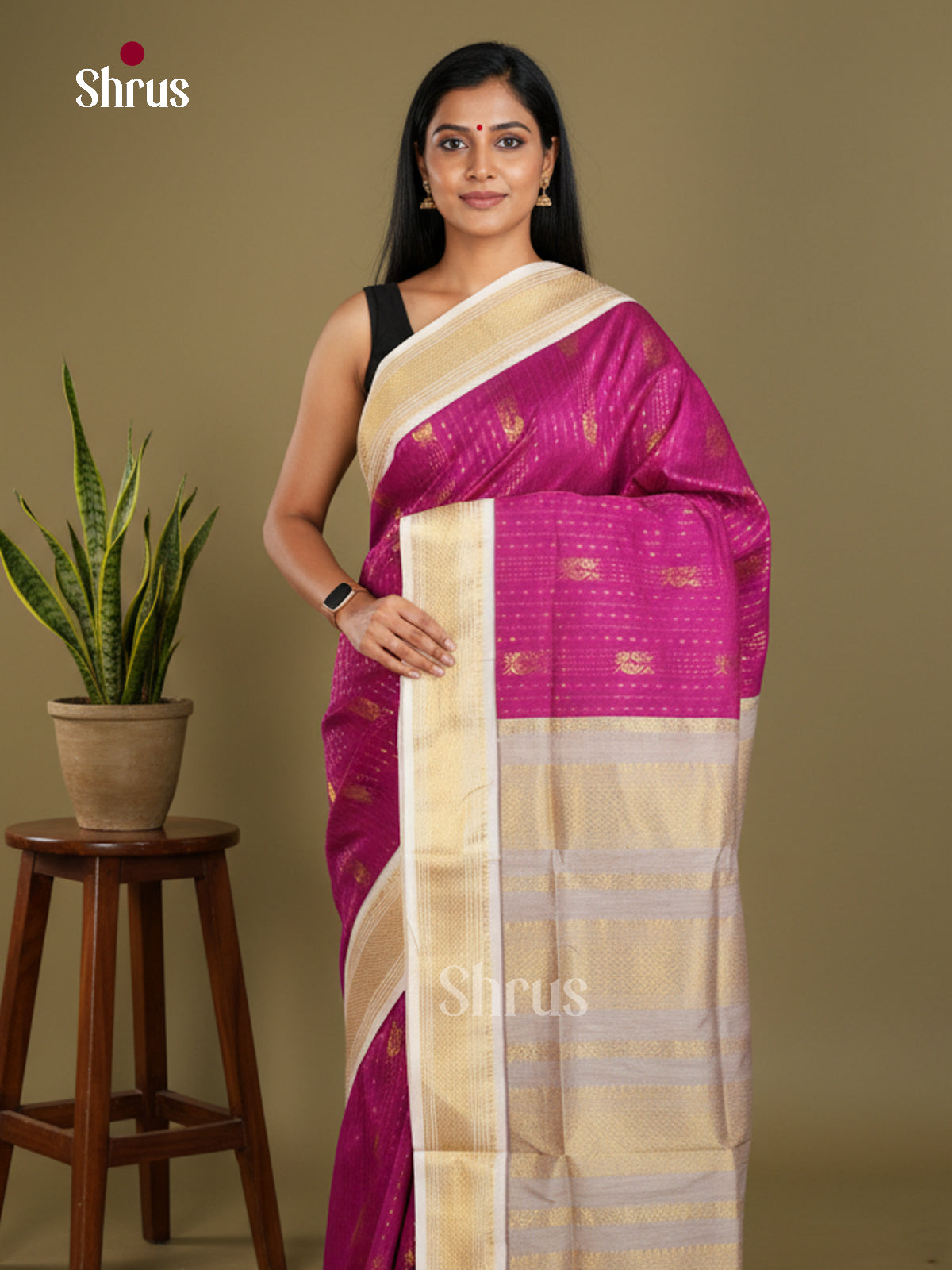 Kalyani Cotton Saree - EBS18057 - Shop on Shrus.com