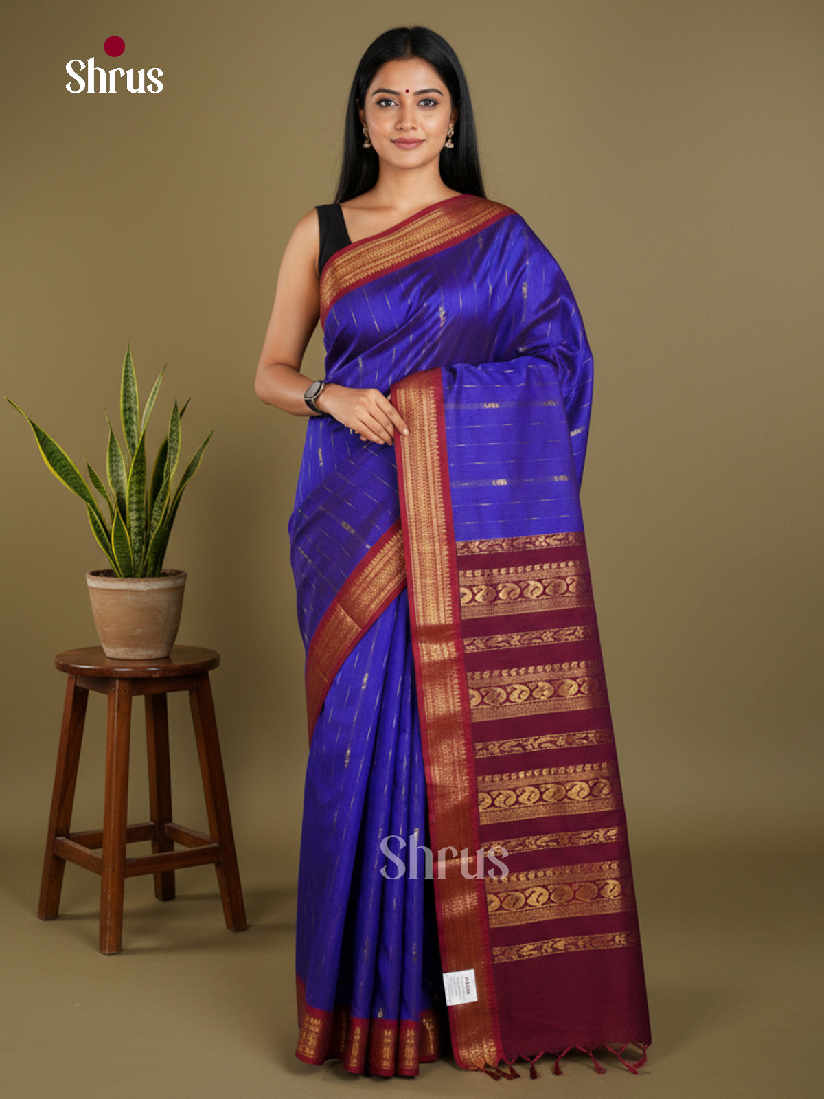 Kalyani Cotton Saree - EBS18058 - Shop on Shrus.com
