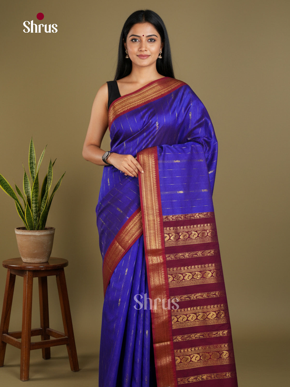Kalyani Cotton Saree - EBS18058 - Shop on Shrus.com