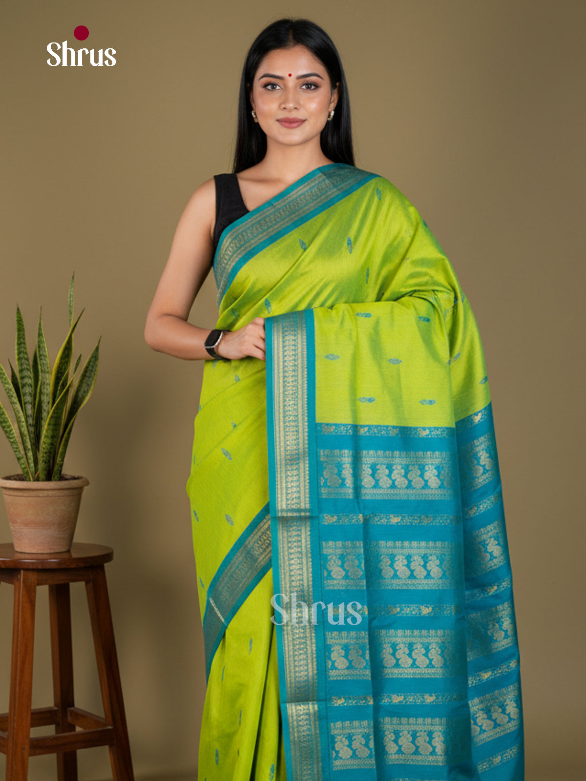 Kalyani Cotton Saree - EBS18081 - Shop on Shrus.com