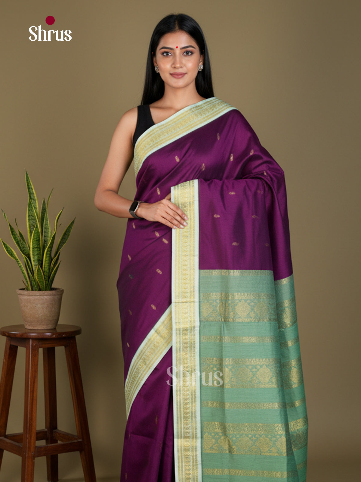 Kalyani Cotton Saree - EBS18082 - Shop on Shrus.com