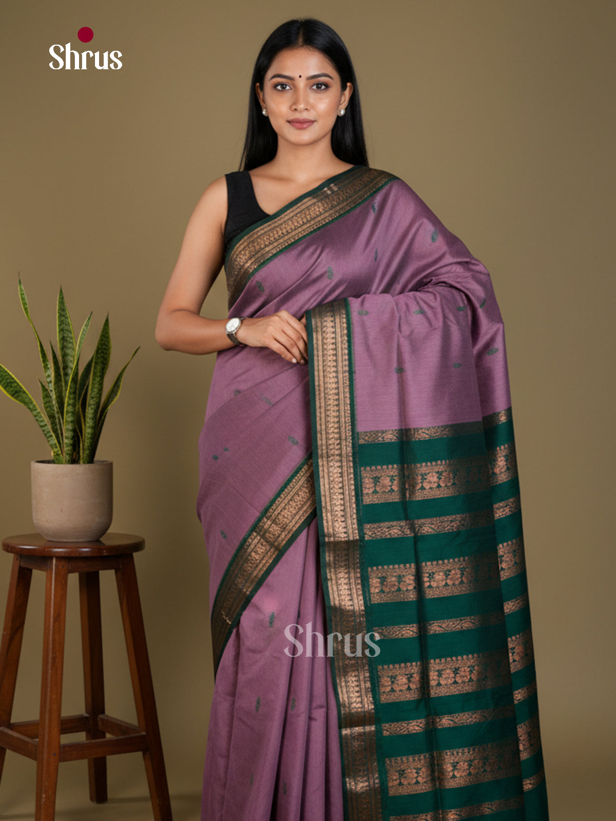 Kalyani Cotton Saree - EBS18083 - Shop on Shrus.com