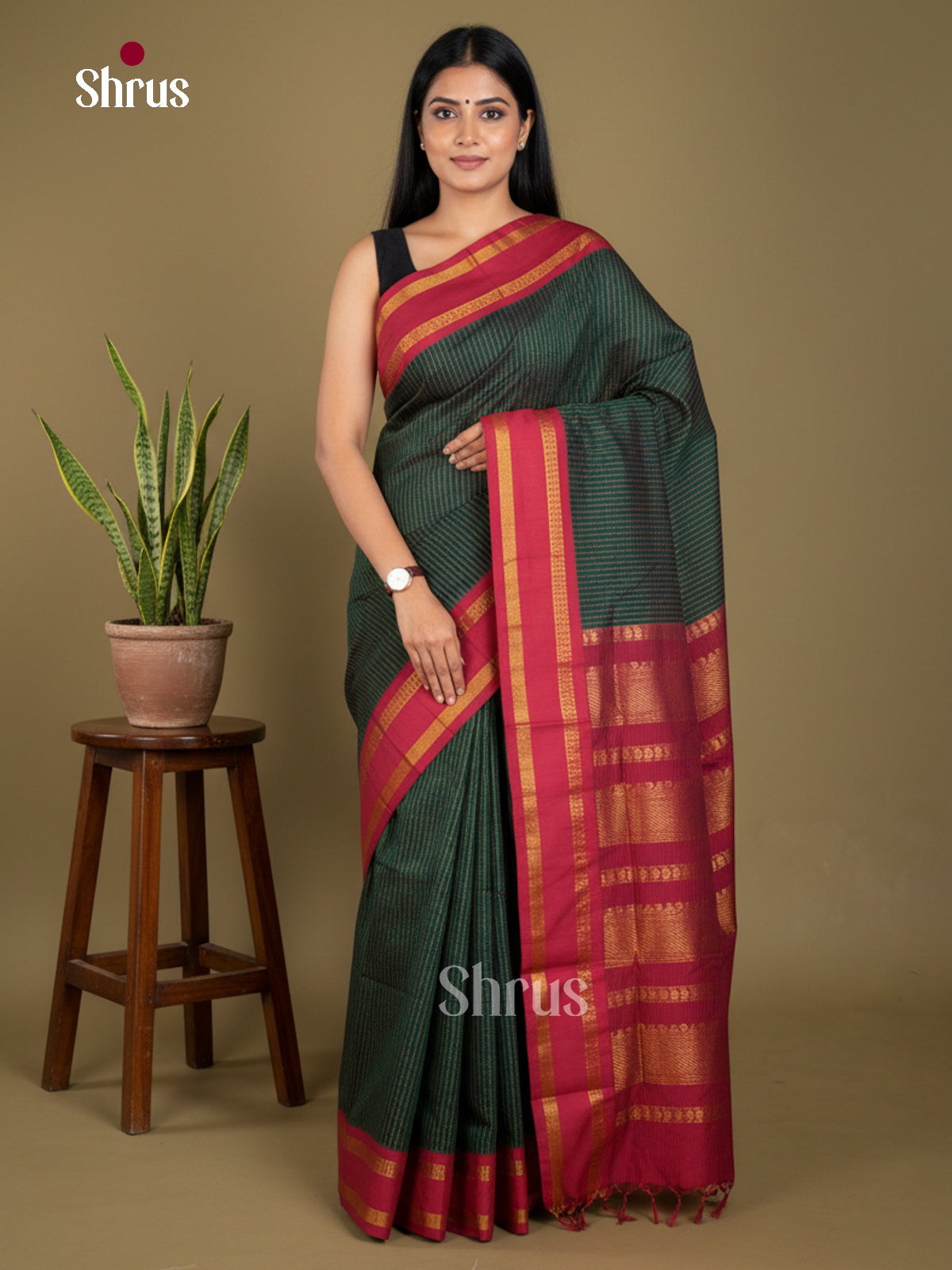 Kalyani Cotton Saree - EBS18098 - Shop on Shrus.com