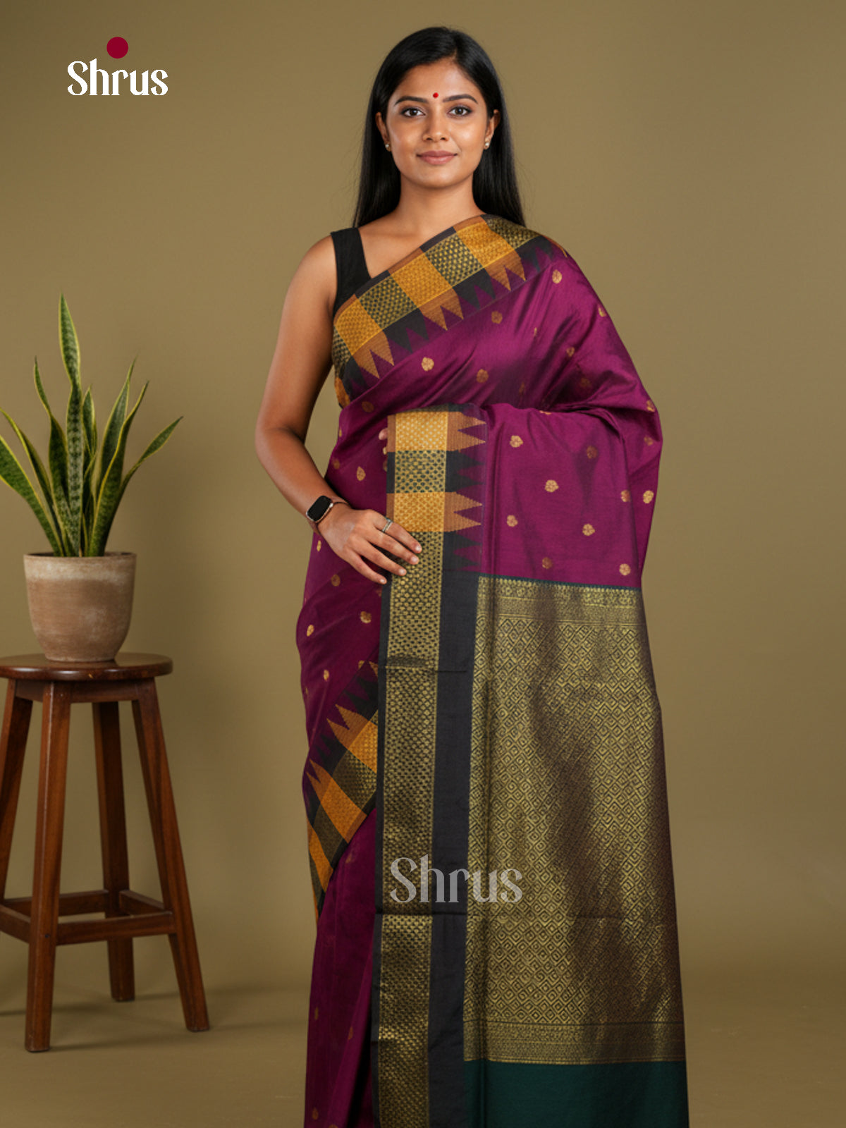 Kalyani Cotton Saree - EBS18129 - Shop on Shrus.com