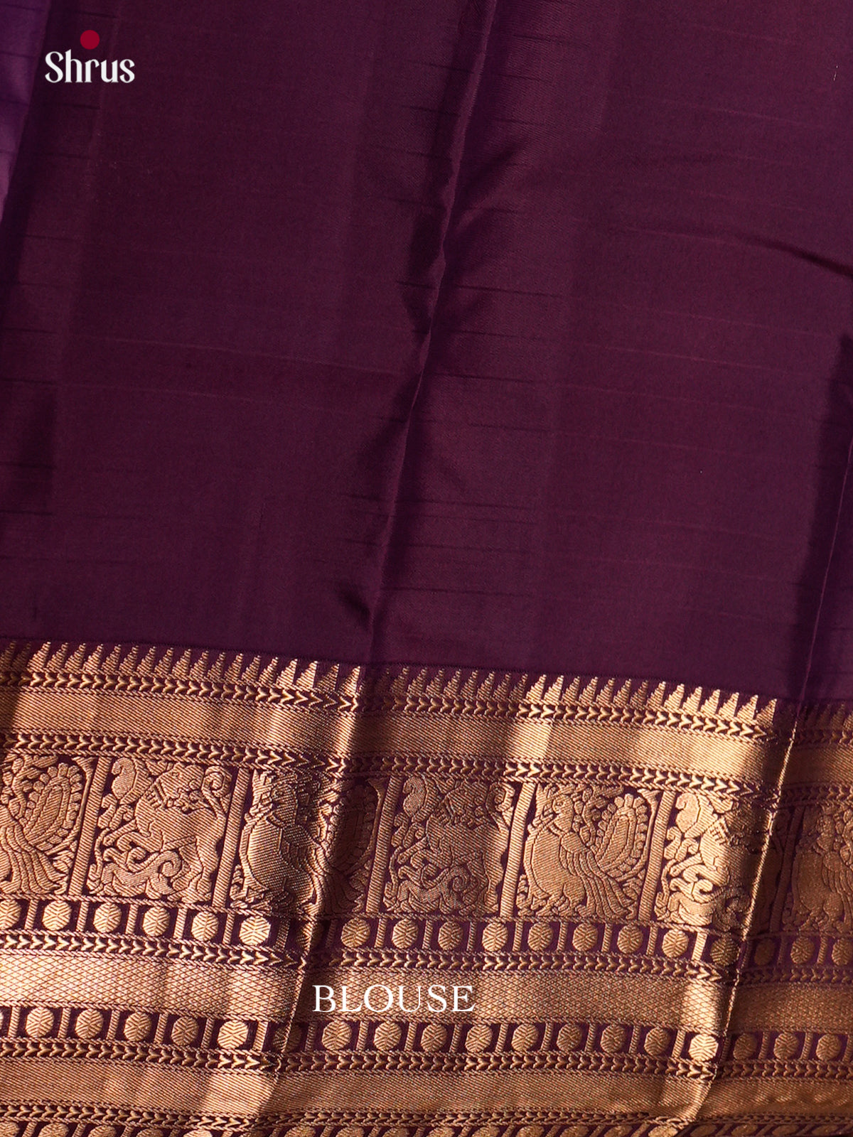 Kanchipuram silk Saree - EBS18432 - Shop on Shrus.com