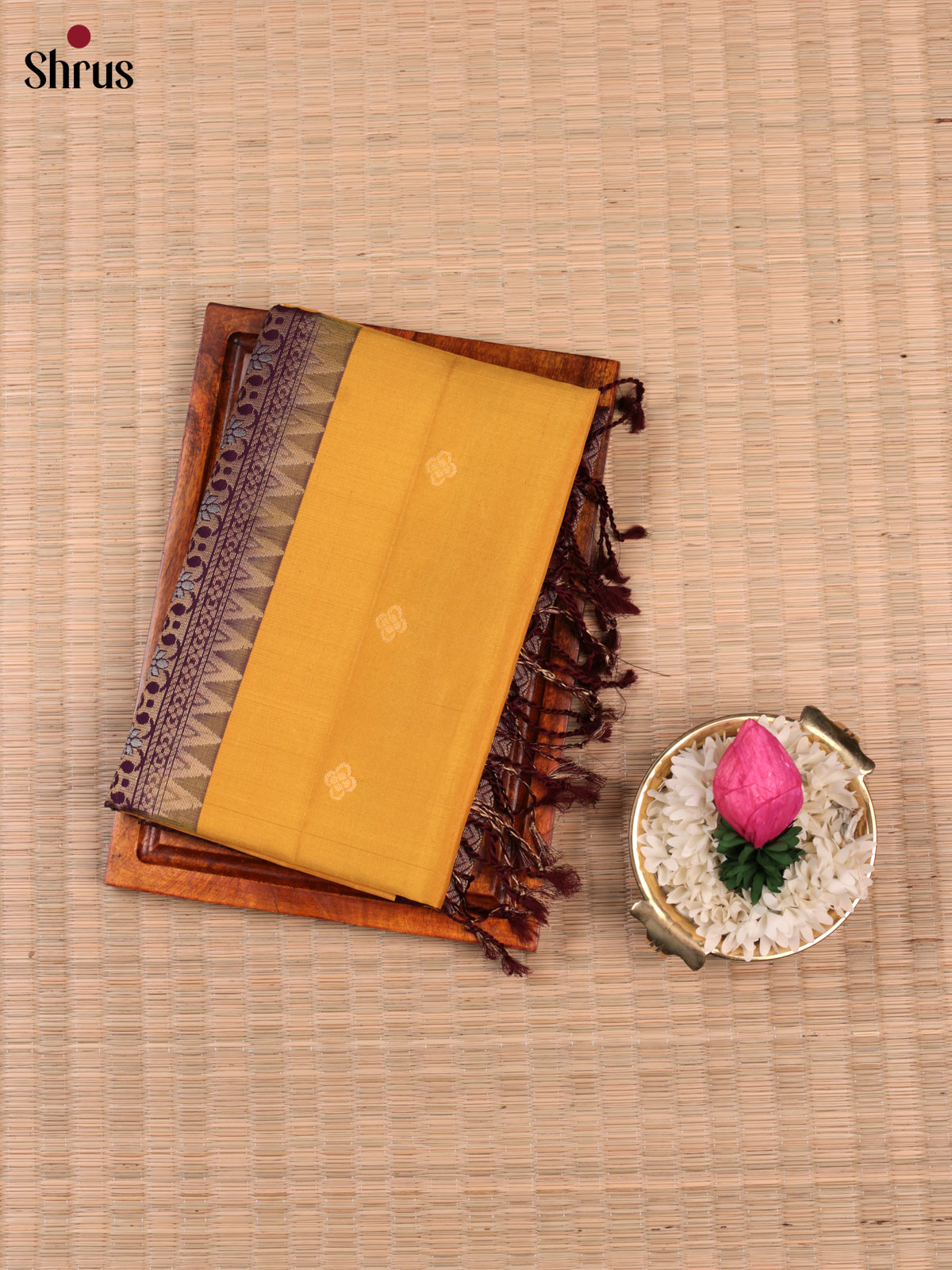 EBS18532 - Soft Silk Saree - Shop on Shrus.com