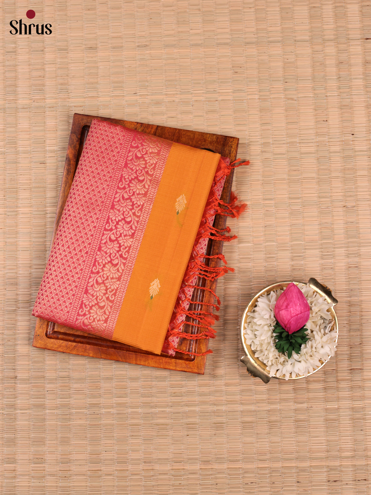 EBS18568 - Soft Silk Saree - Shop on Shrus.com