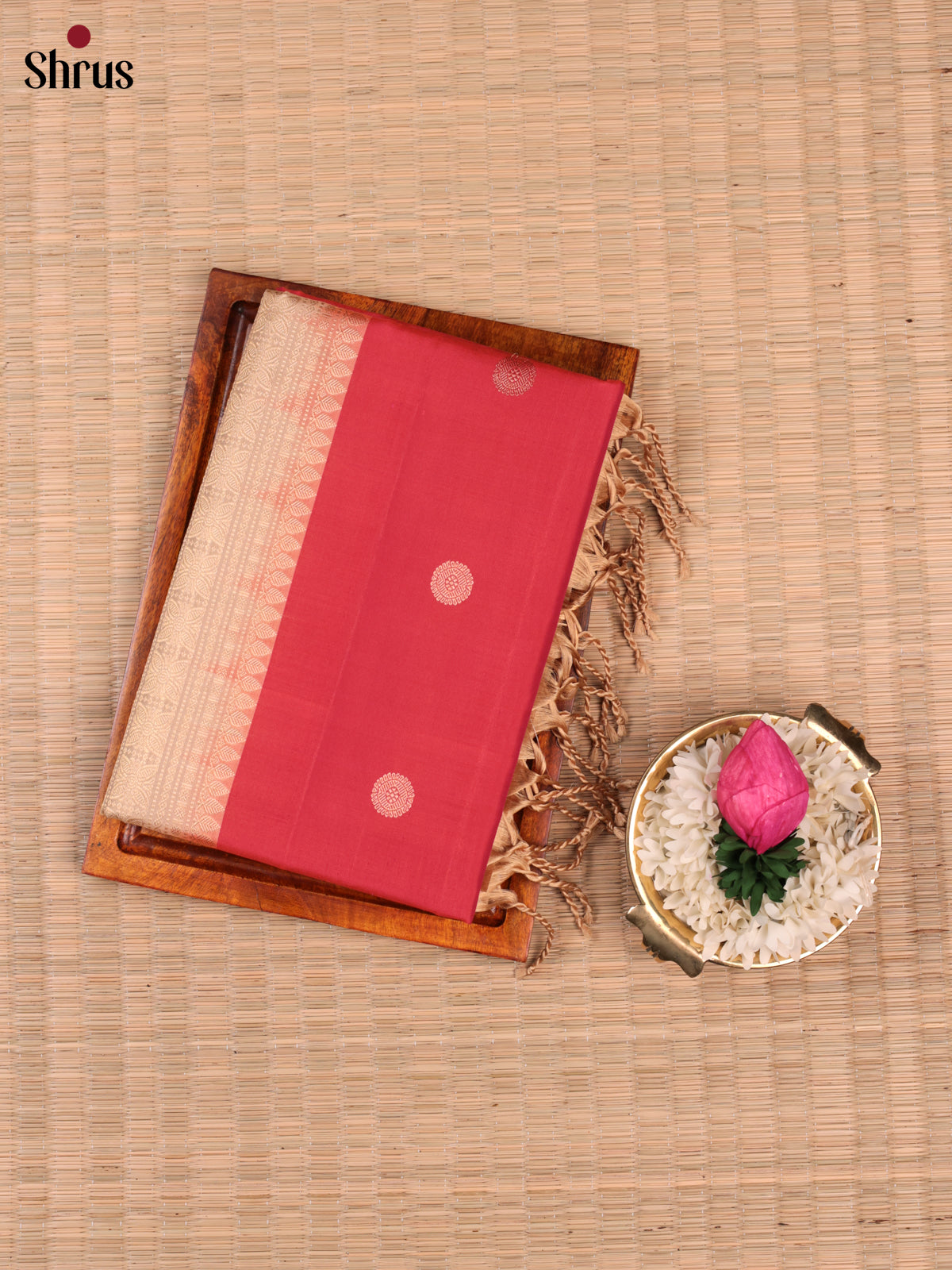 EBS18573 - Soft Silk Saree - Shop on Shrus.com