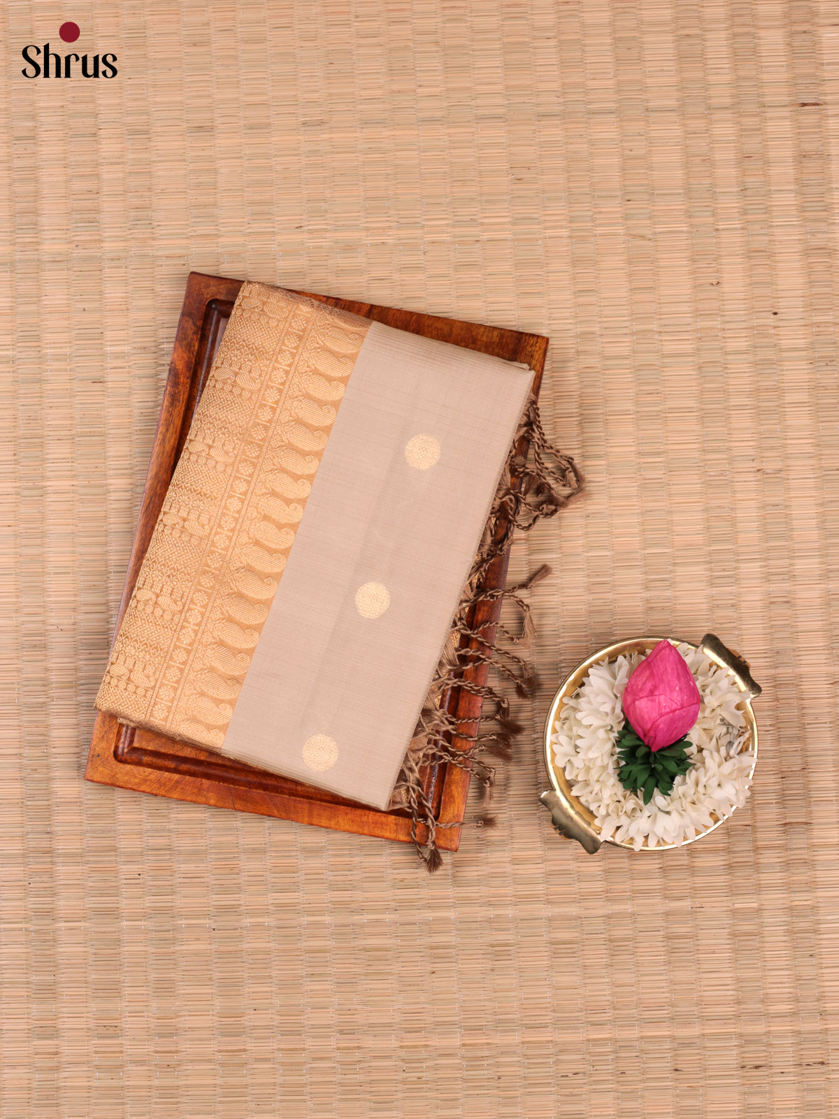 EBS18579 - Soft Silk Saree - Shop on Shrus.com