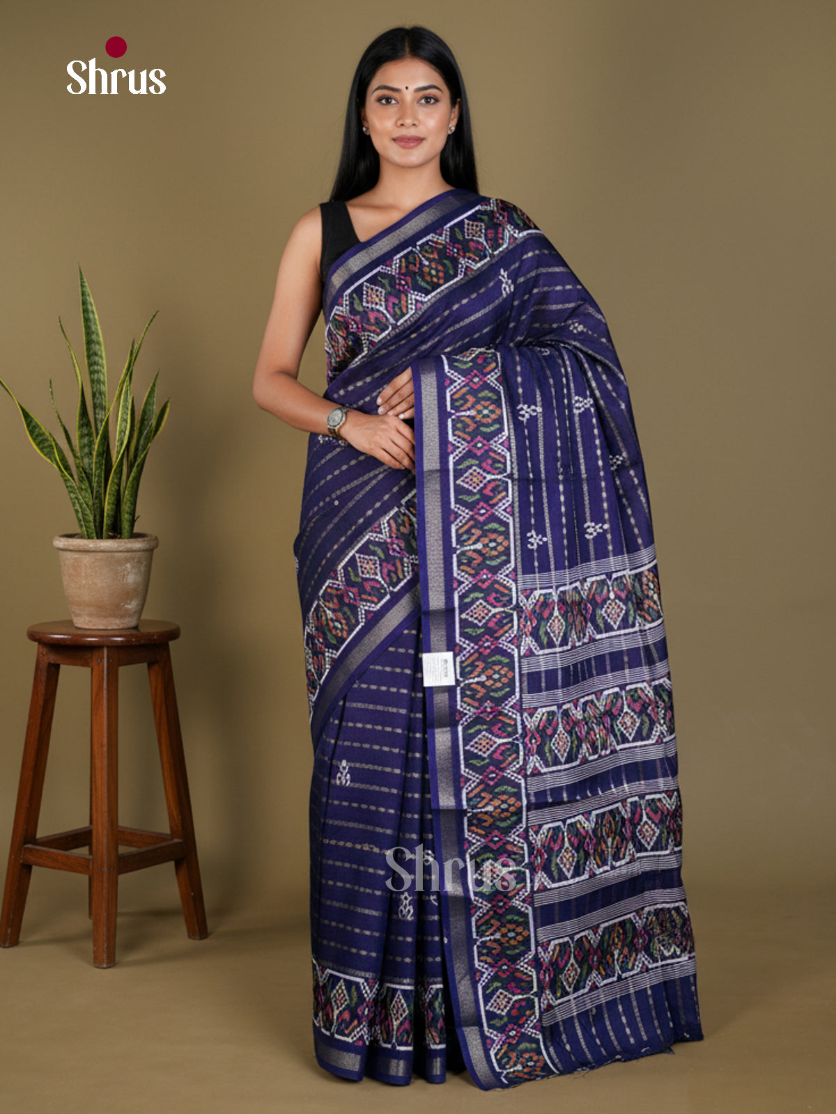 Semi Crepe Saree - EBS18822 - Shop on Shrus.com