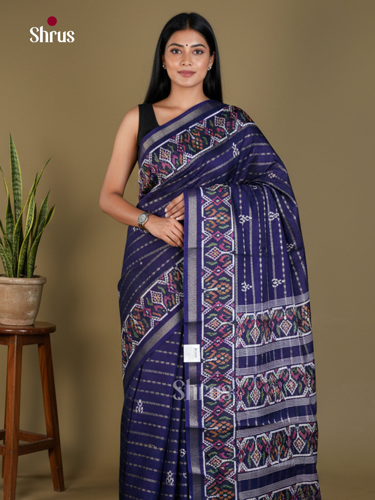 Semi Crepe Saree - EBS18822 - Shop on Shrus.com
