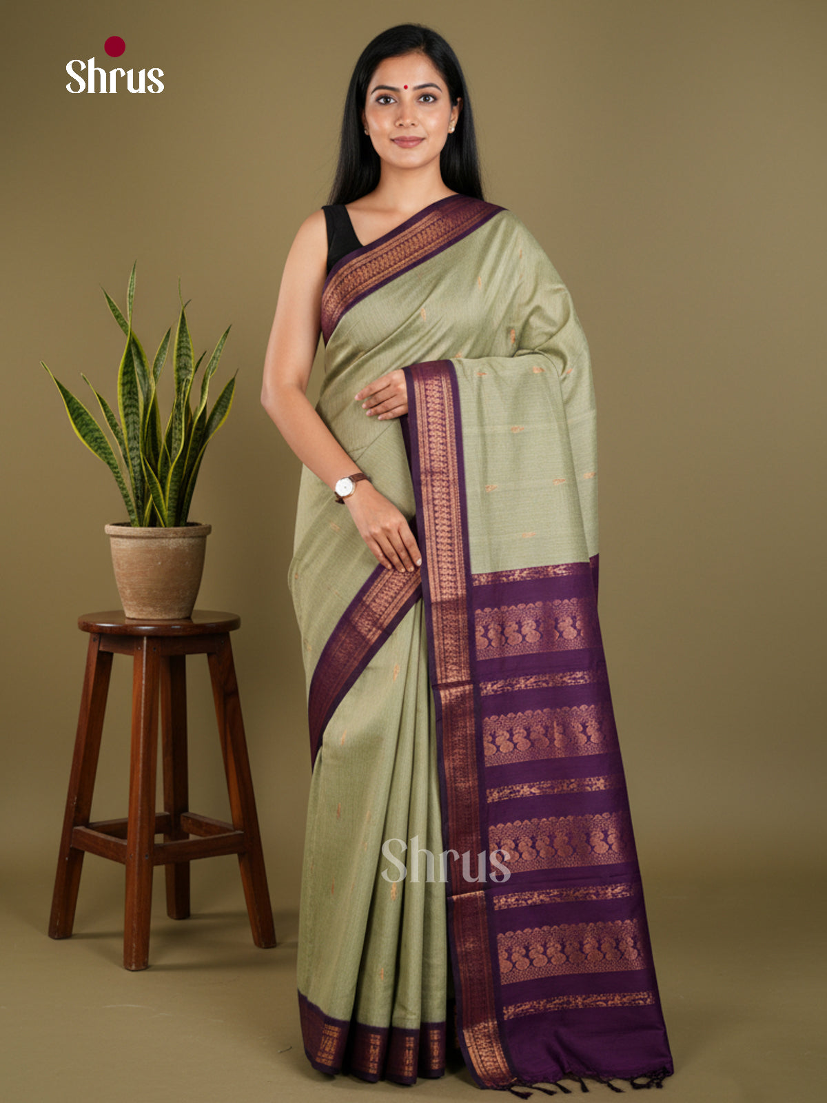 Kalyani Cotton Saree - EBS19033 - Shop on Shrus.com