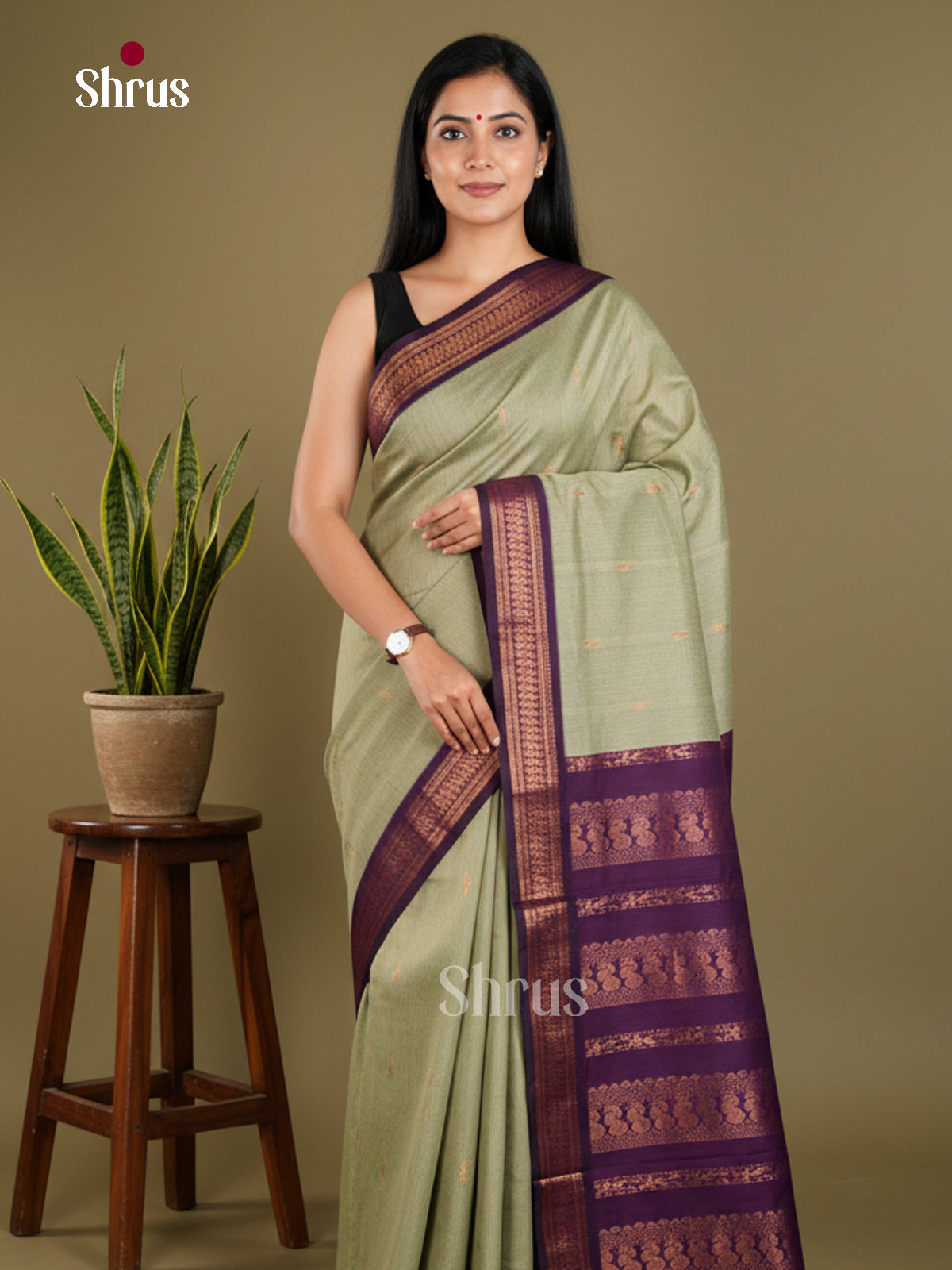 Kalyani Cotton Saree - EBS19033 - Shop on Shrus.com